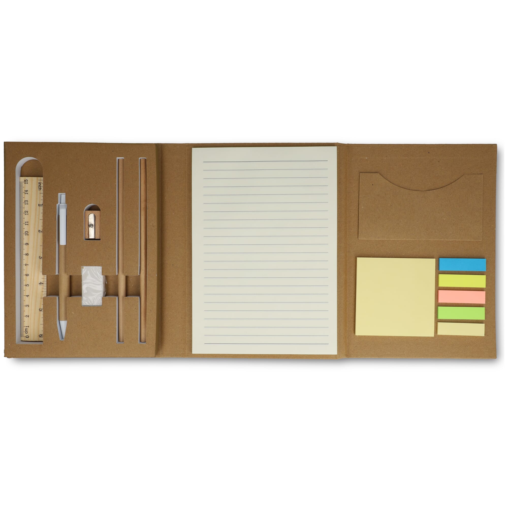 Briefpapier-Set aus Recycling-Papier