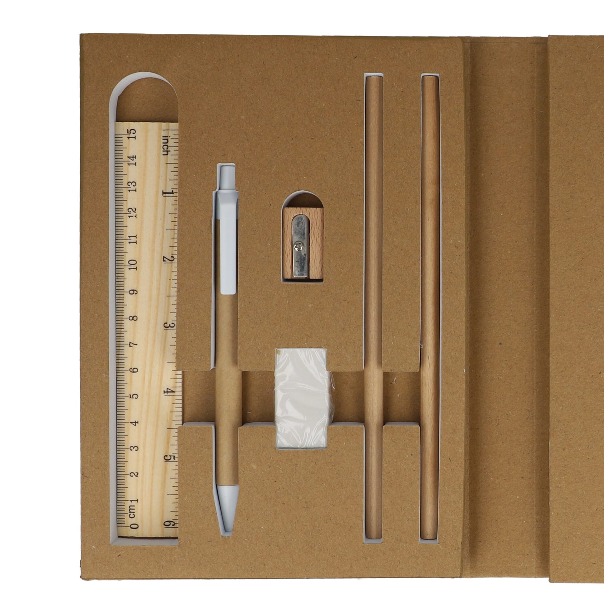 Briefpapier-Set aus Recycling-Papier