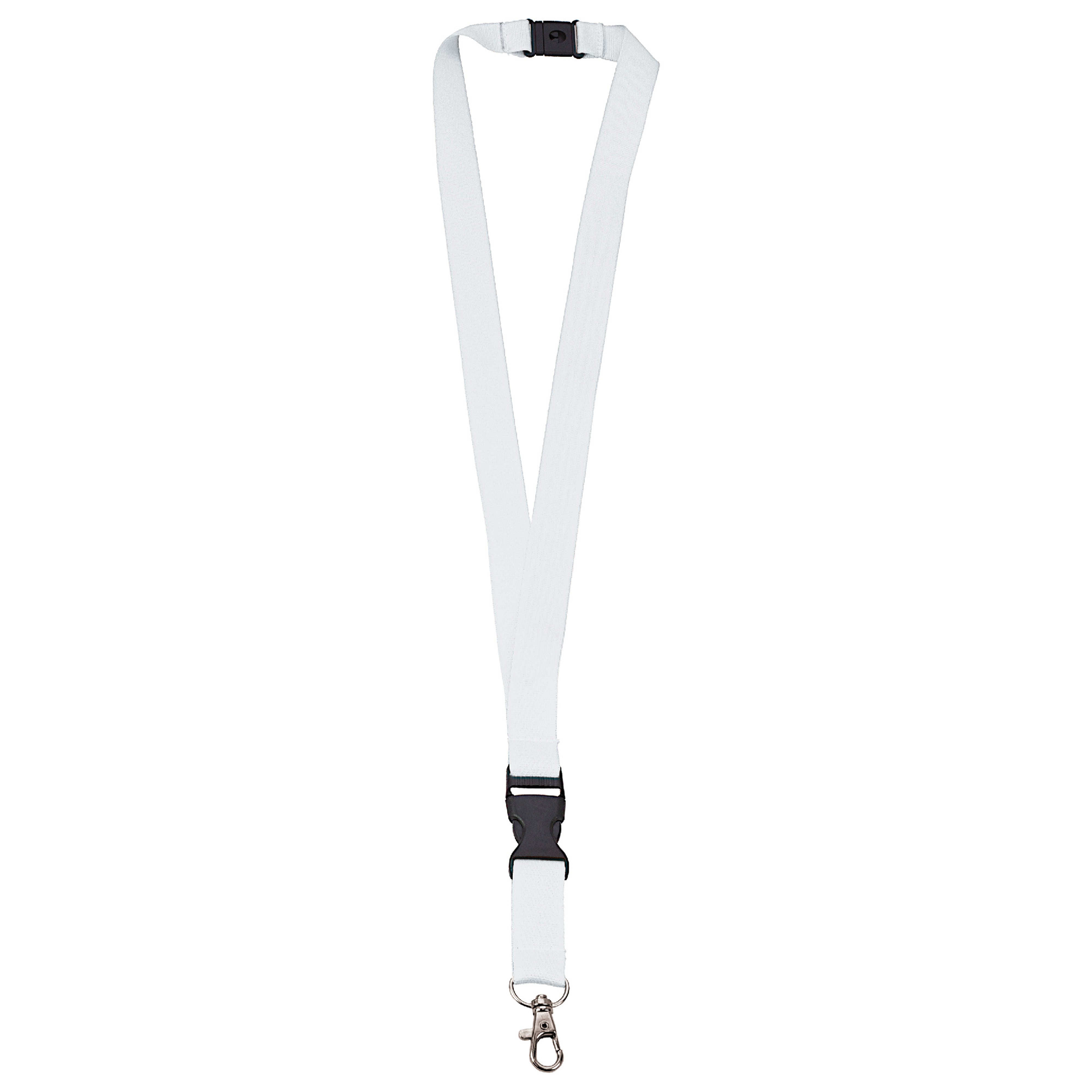Polyester-Lanyard 20 mm mit Schnalle und Haken