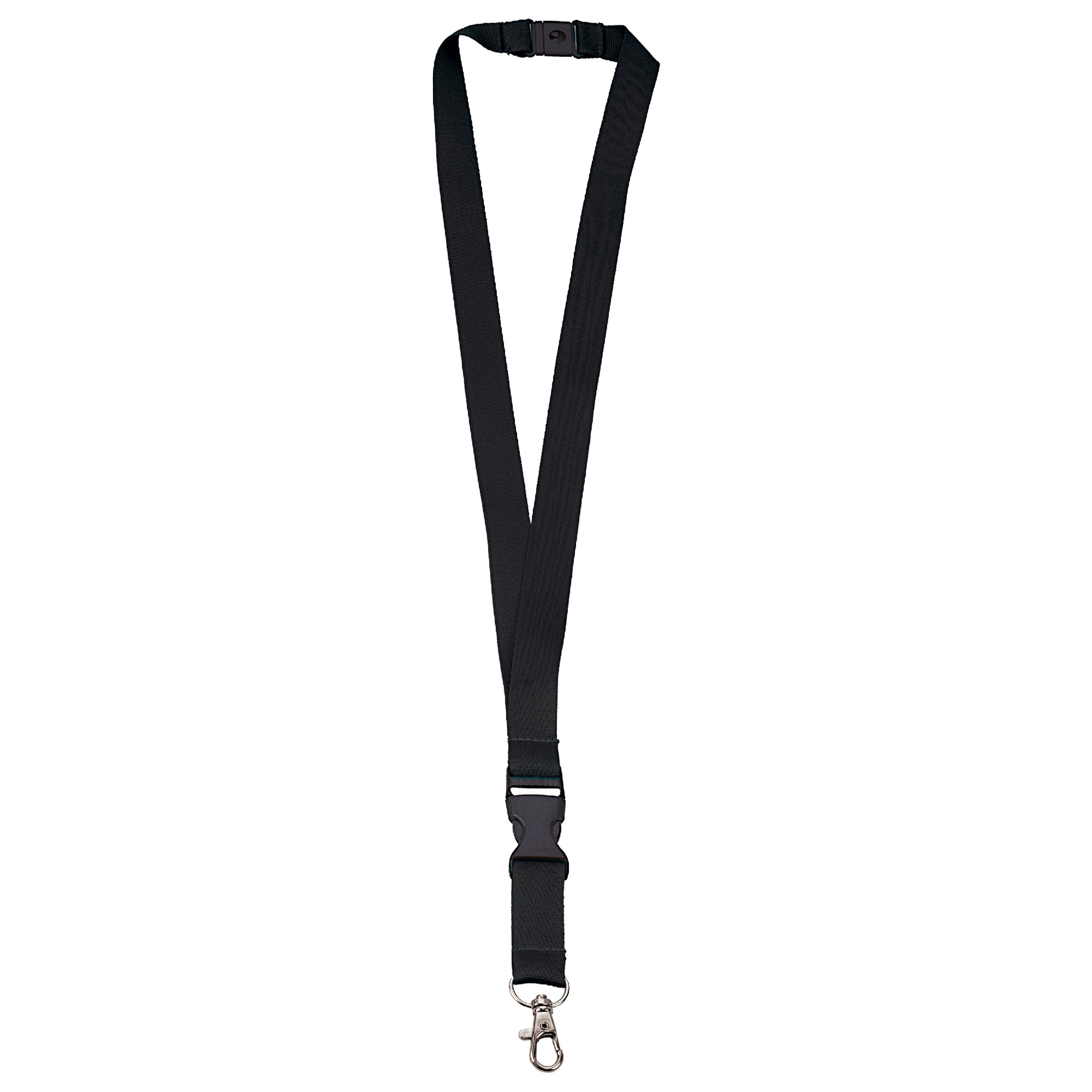 Polyester-Lanyard 20 mm mit Schnalle und Haken
