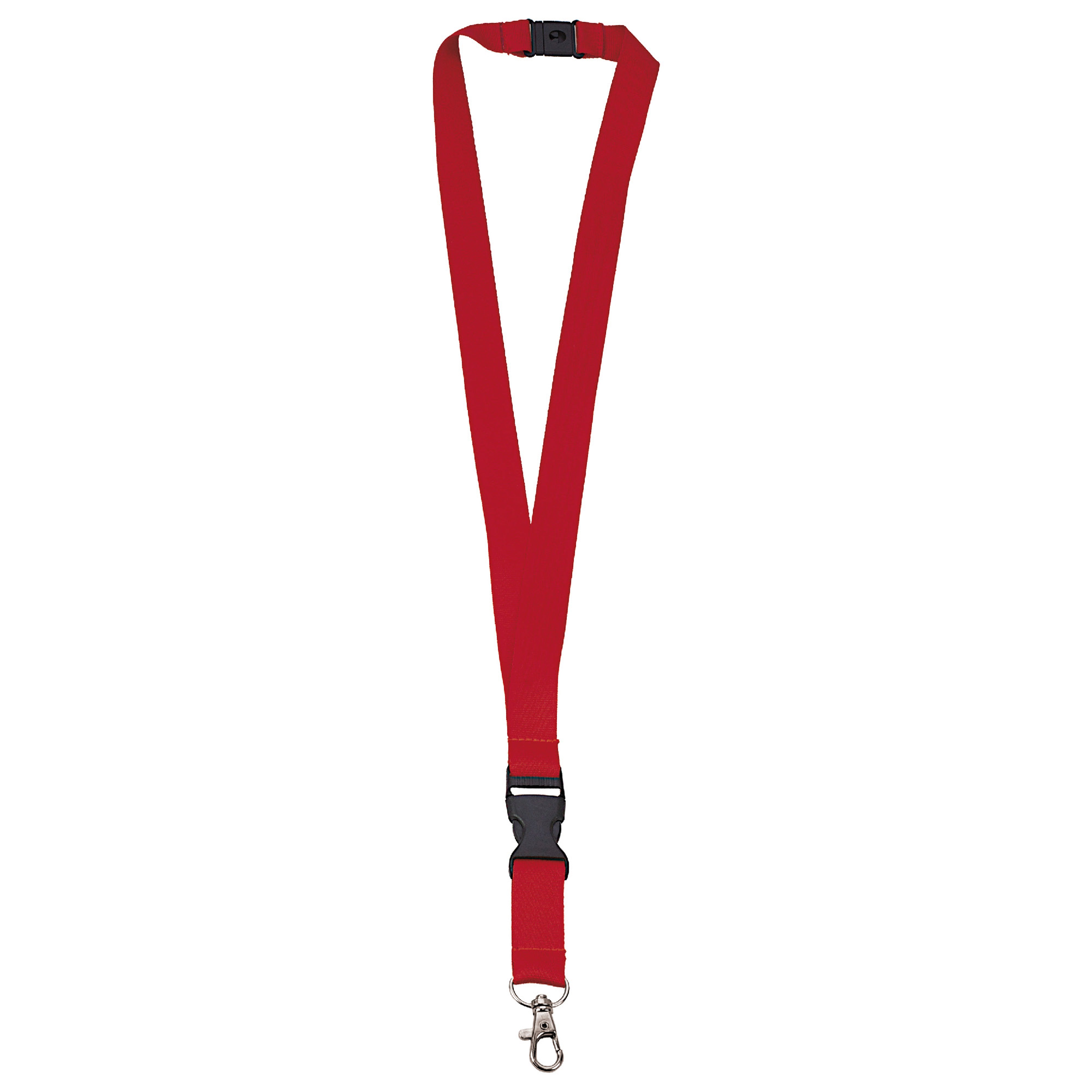 Polyester-Lanyard 20 mm mit Schnalle und Haken