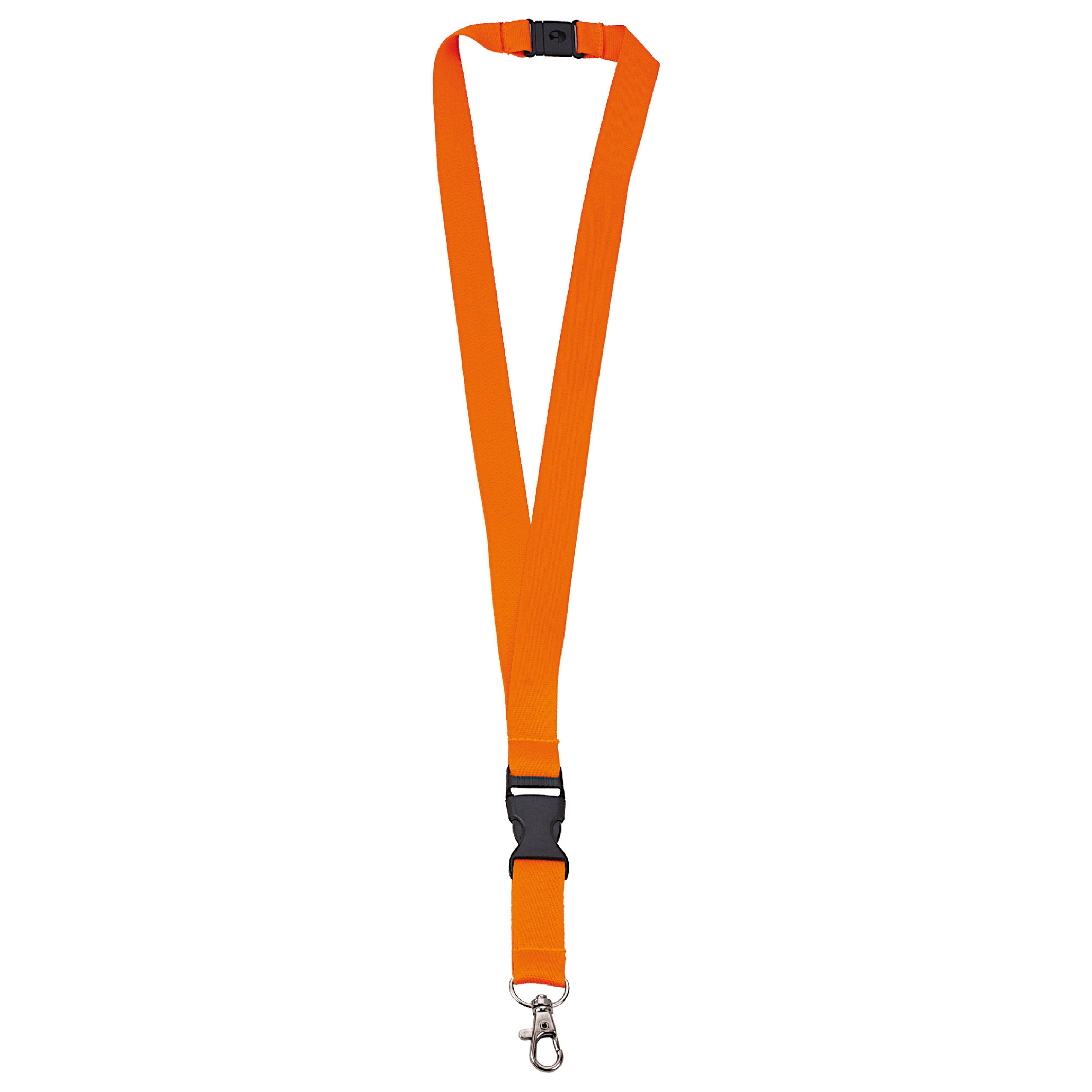 Polyester-Lanyard 20 mm mit Schnalle und Haken