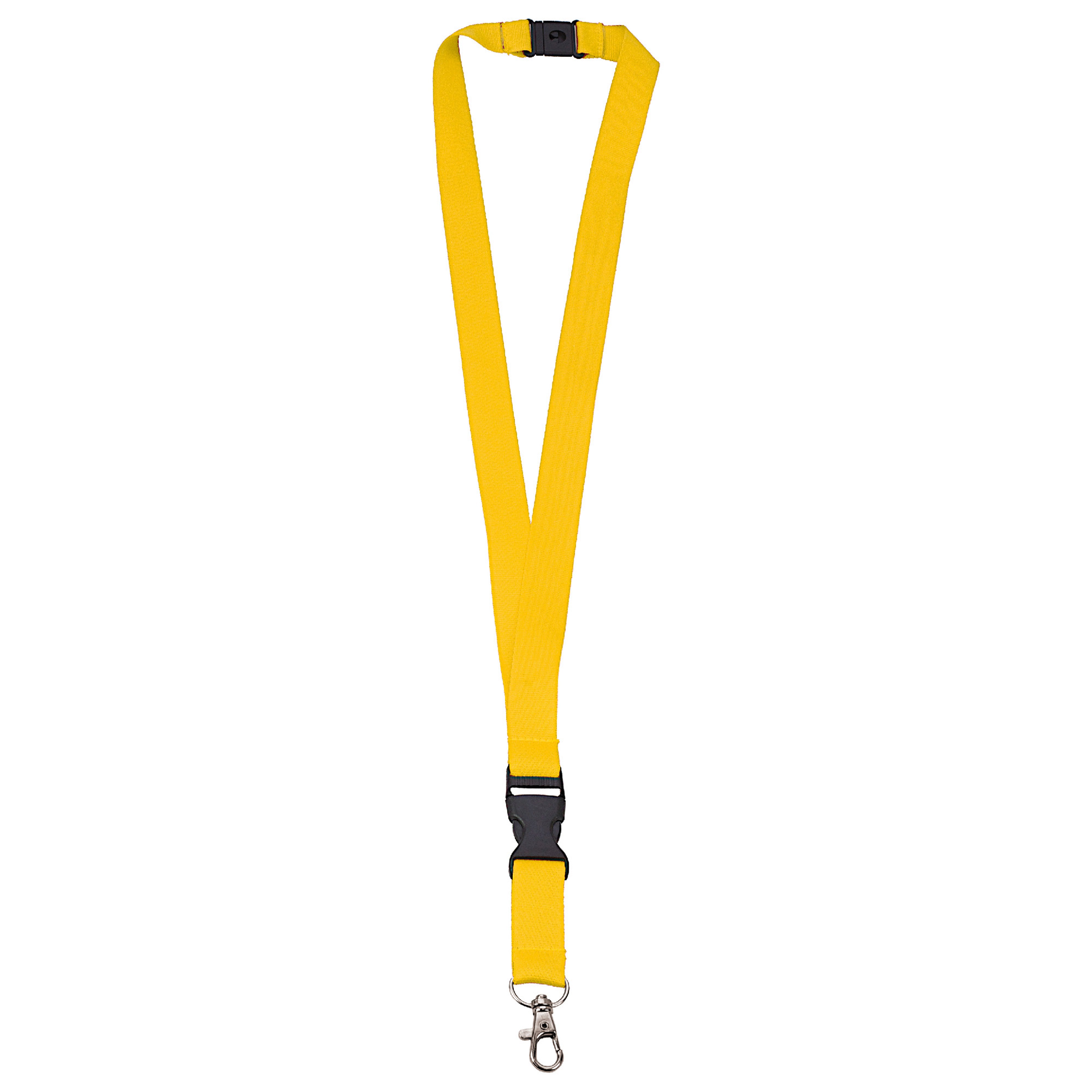 Polyester-Lanyard 20 mm mit Schnalle und Haken