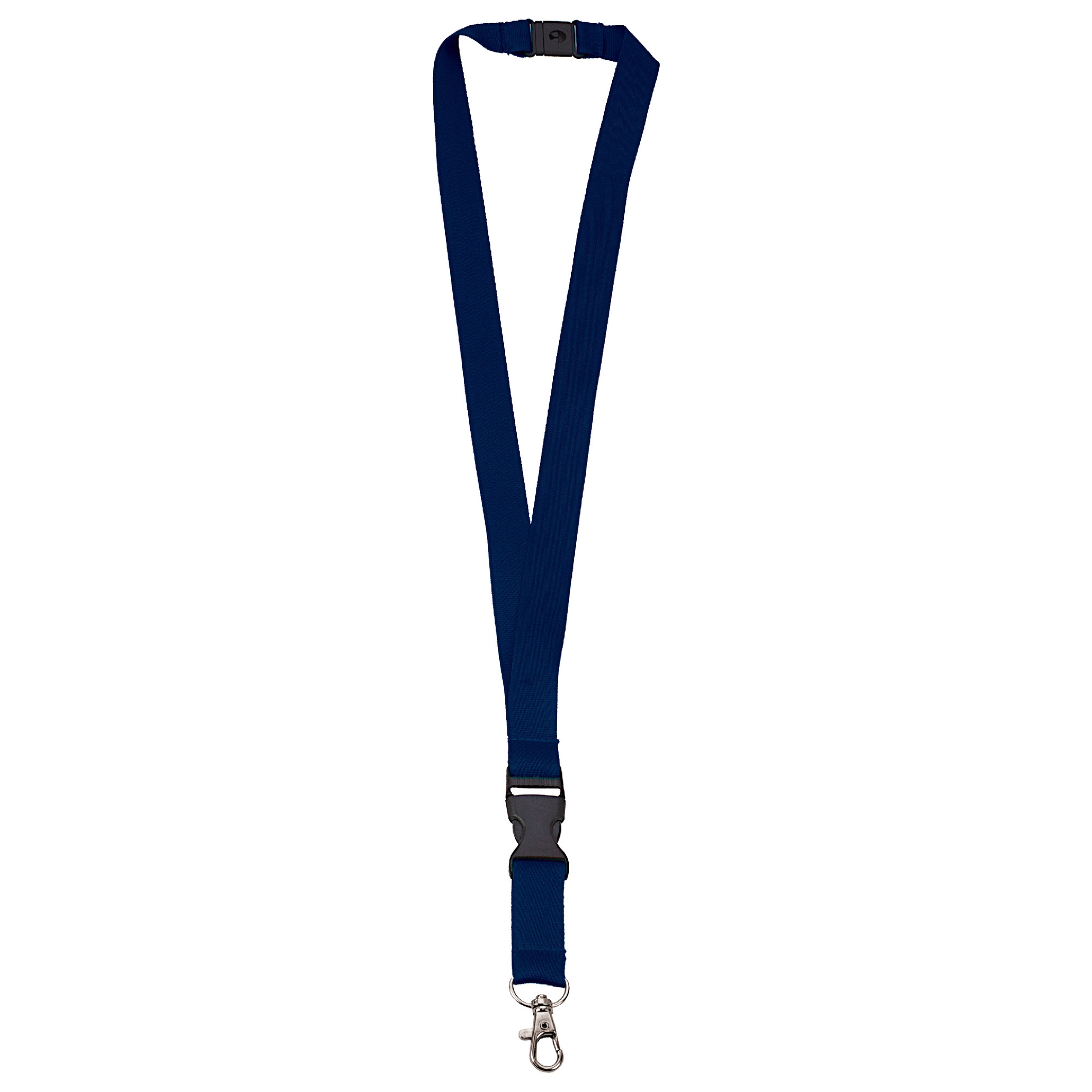 Polyester-Lanyard 20 mm mit Schnalle und Haken