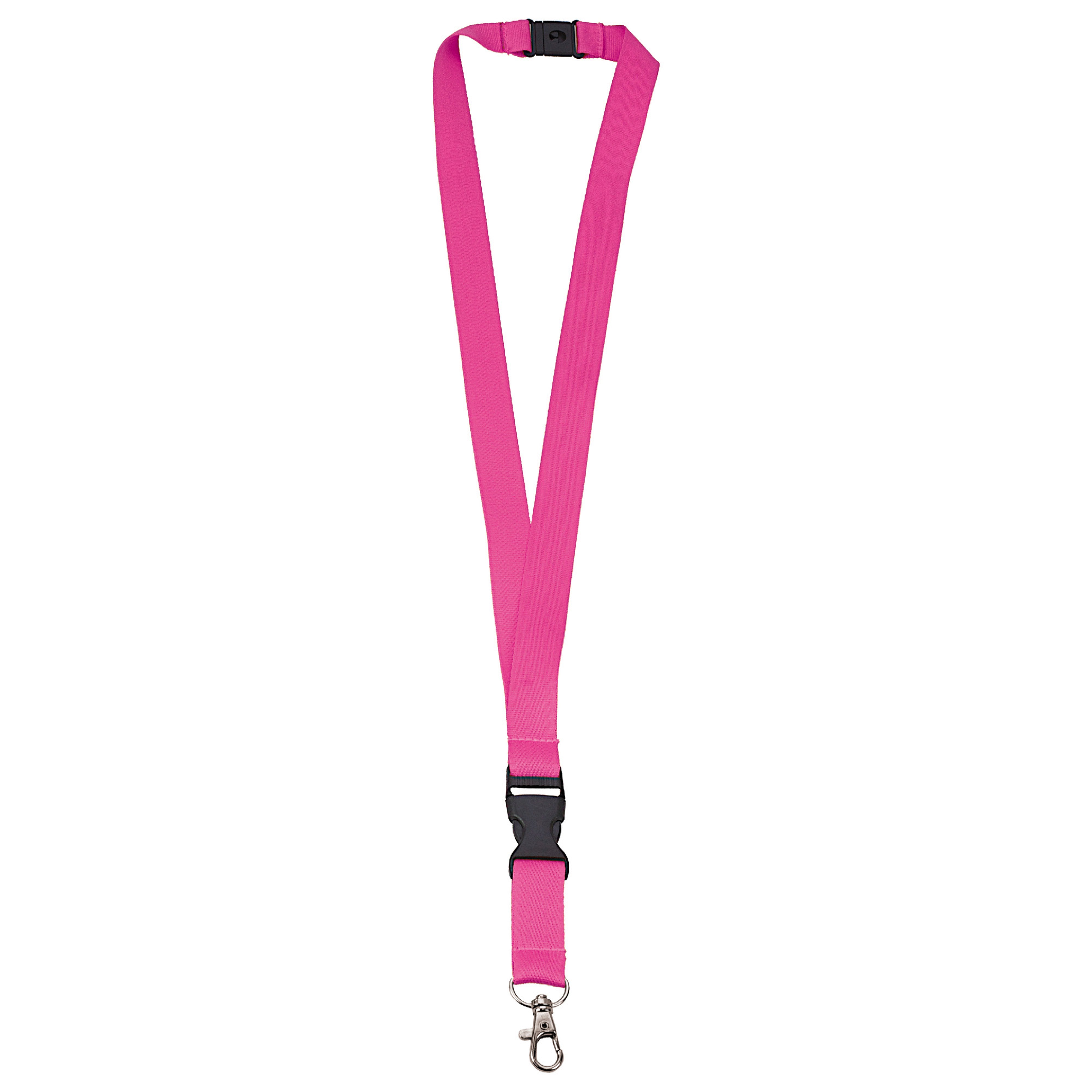 Polyester-Lanyard 20 mm mit Schnalle und Haken