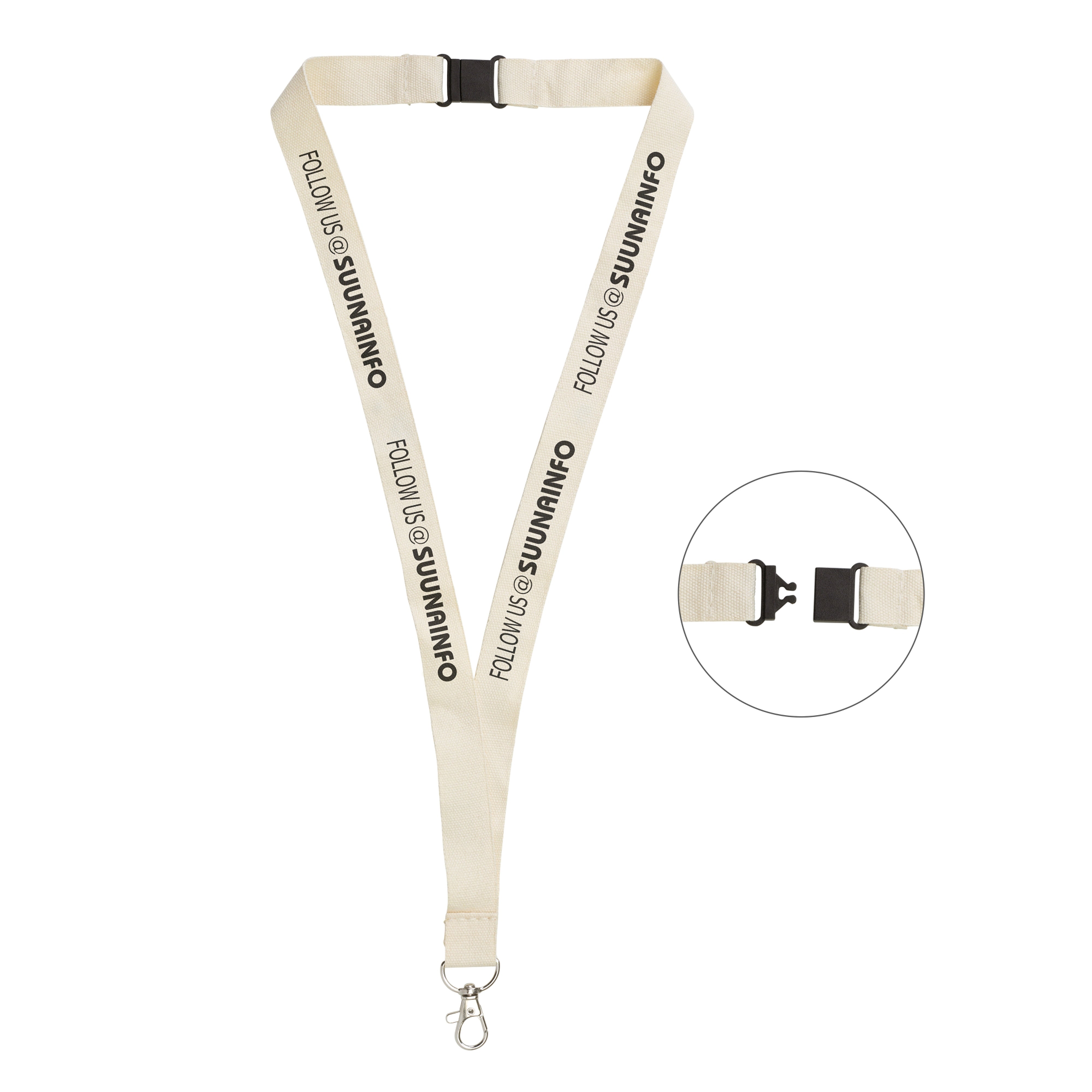 Lanyard aus organischer Baumwolle