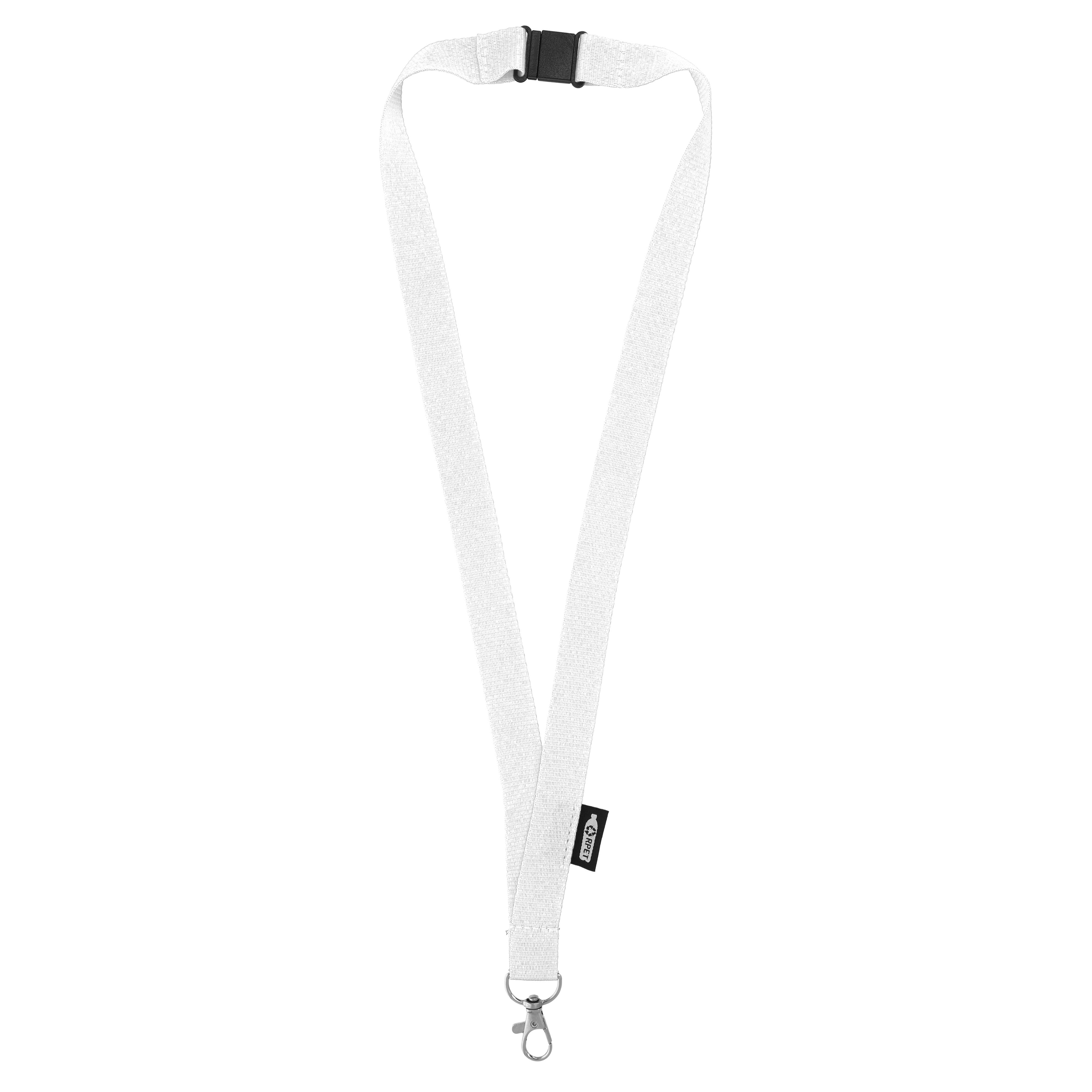 R-PET-Lanyard mit Sicherheitsverschluss