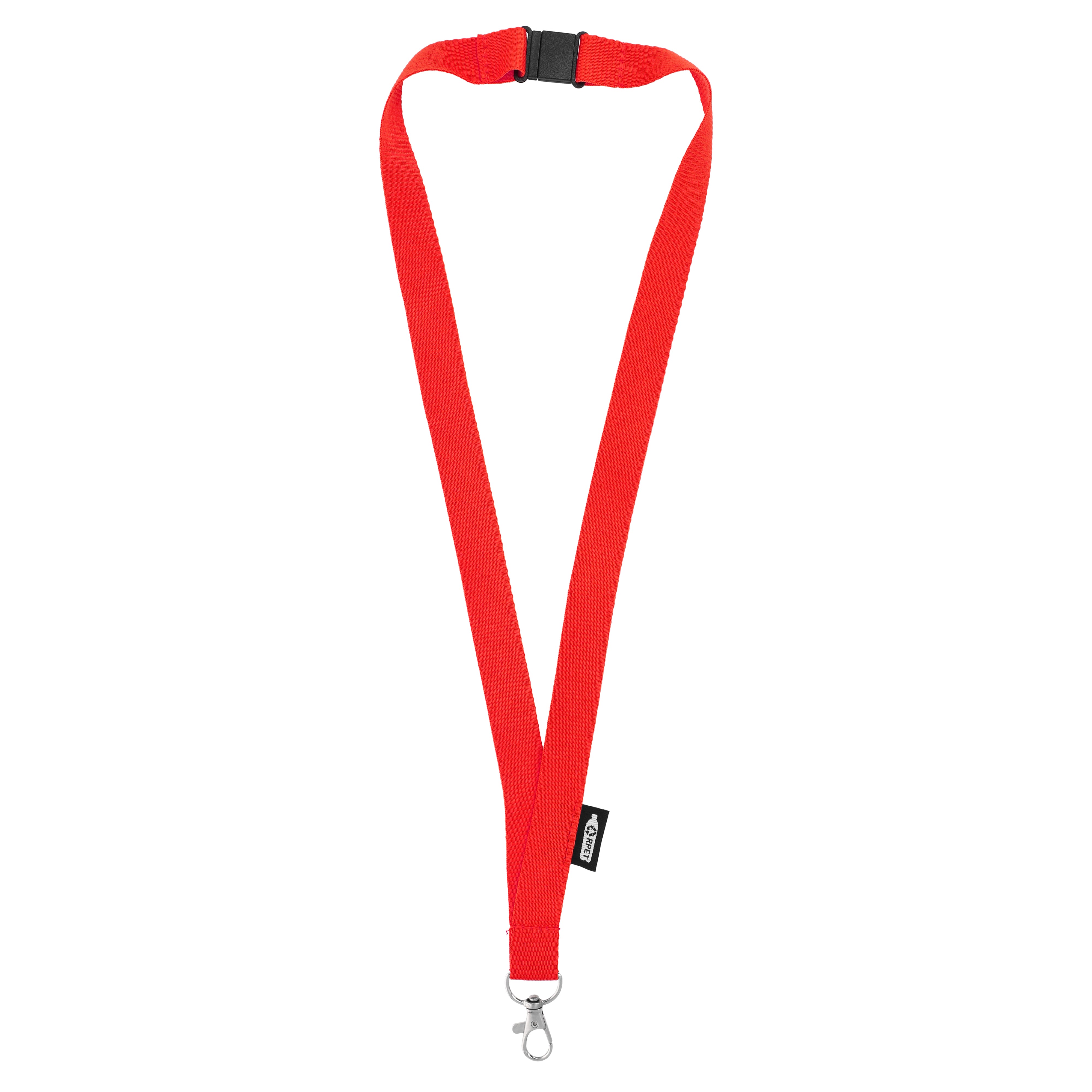 R-PET-Lanyard mit Sicherheitsverschluss