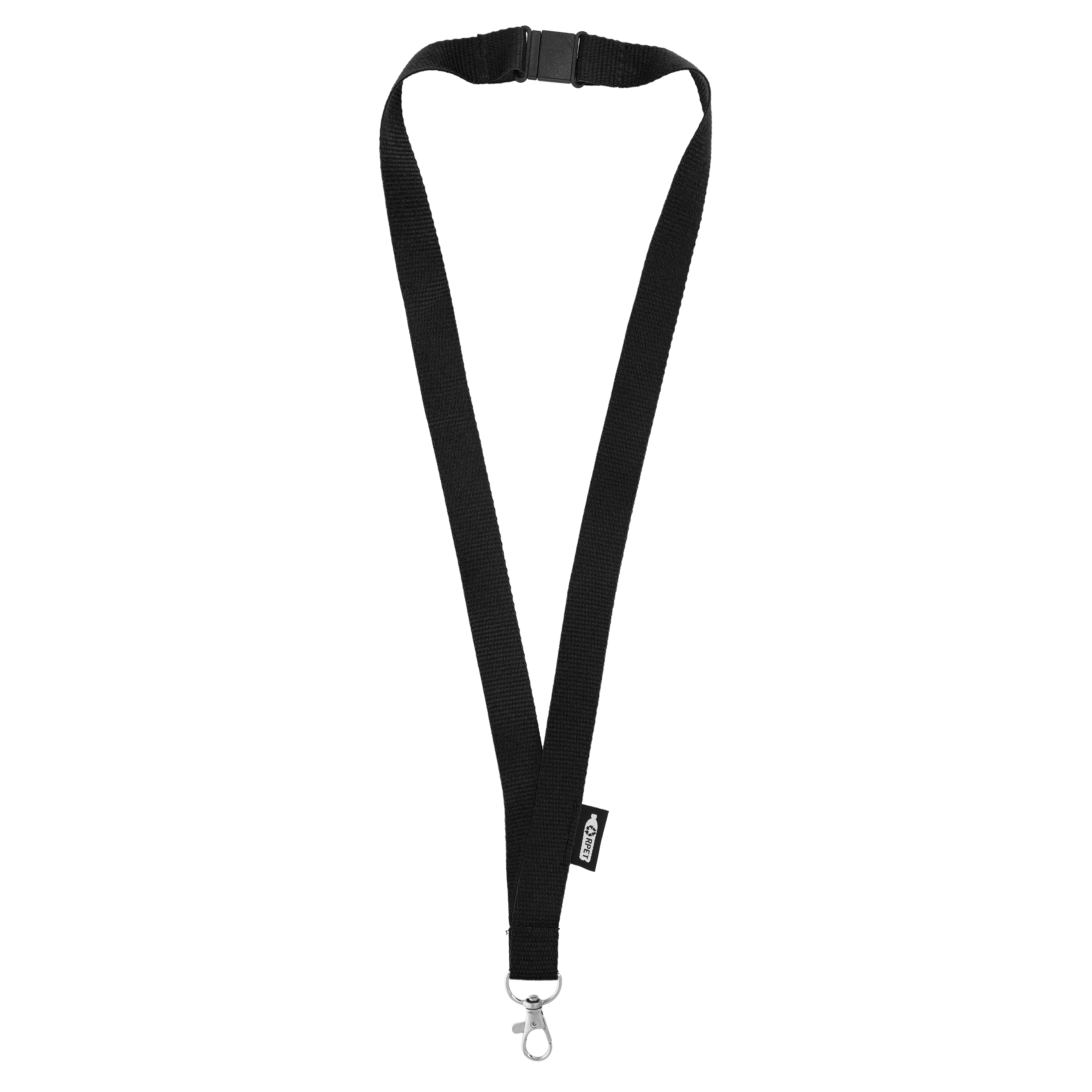 R-PET-Lanyard mit Sicherheitsverschluss