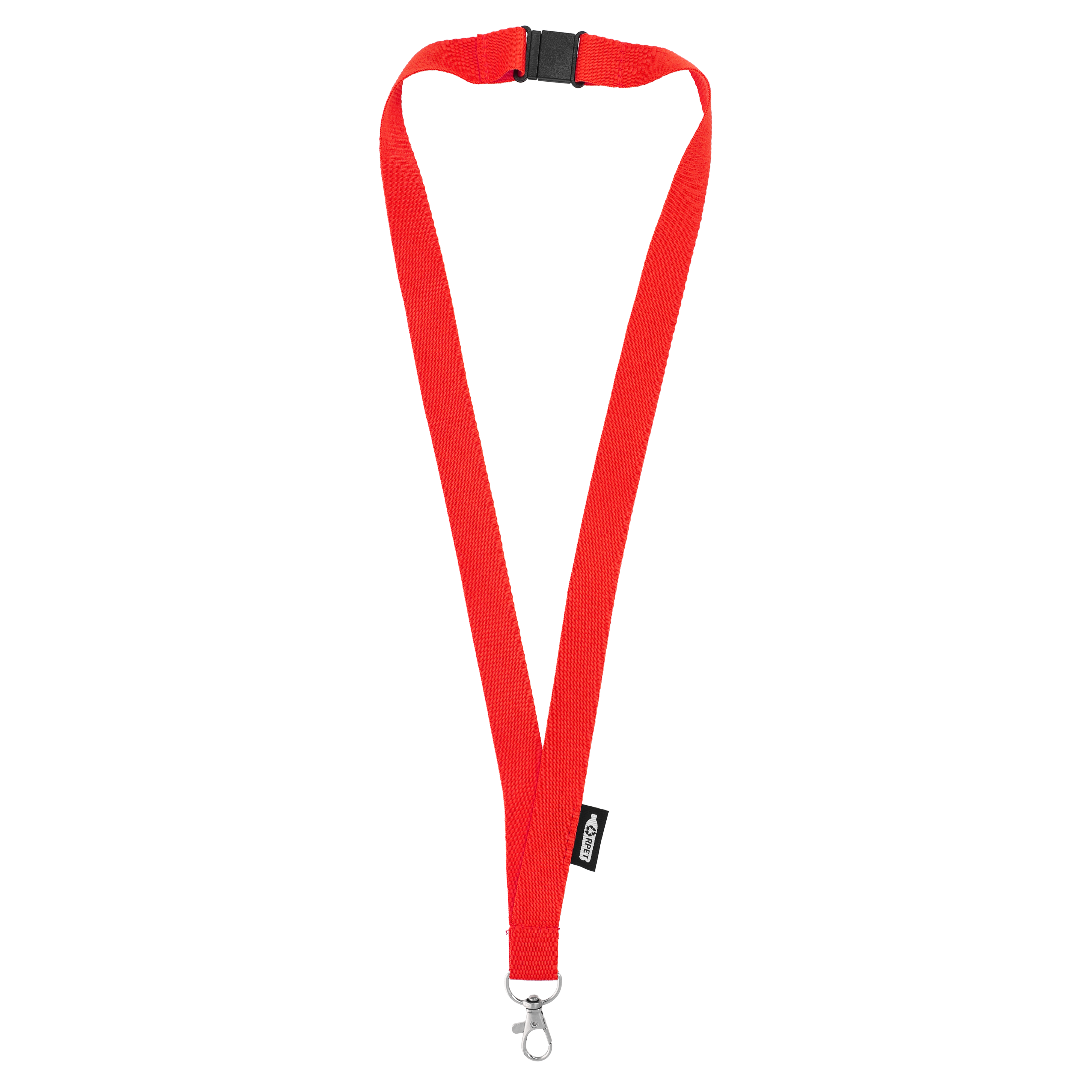 R-PET-Lanyard mit Sicherheitsverschluss
