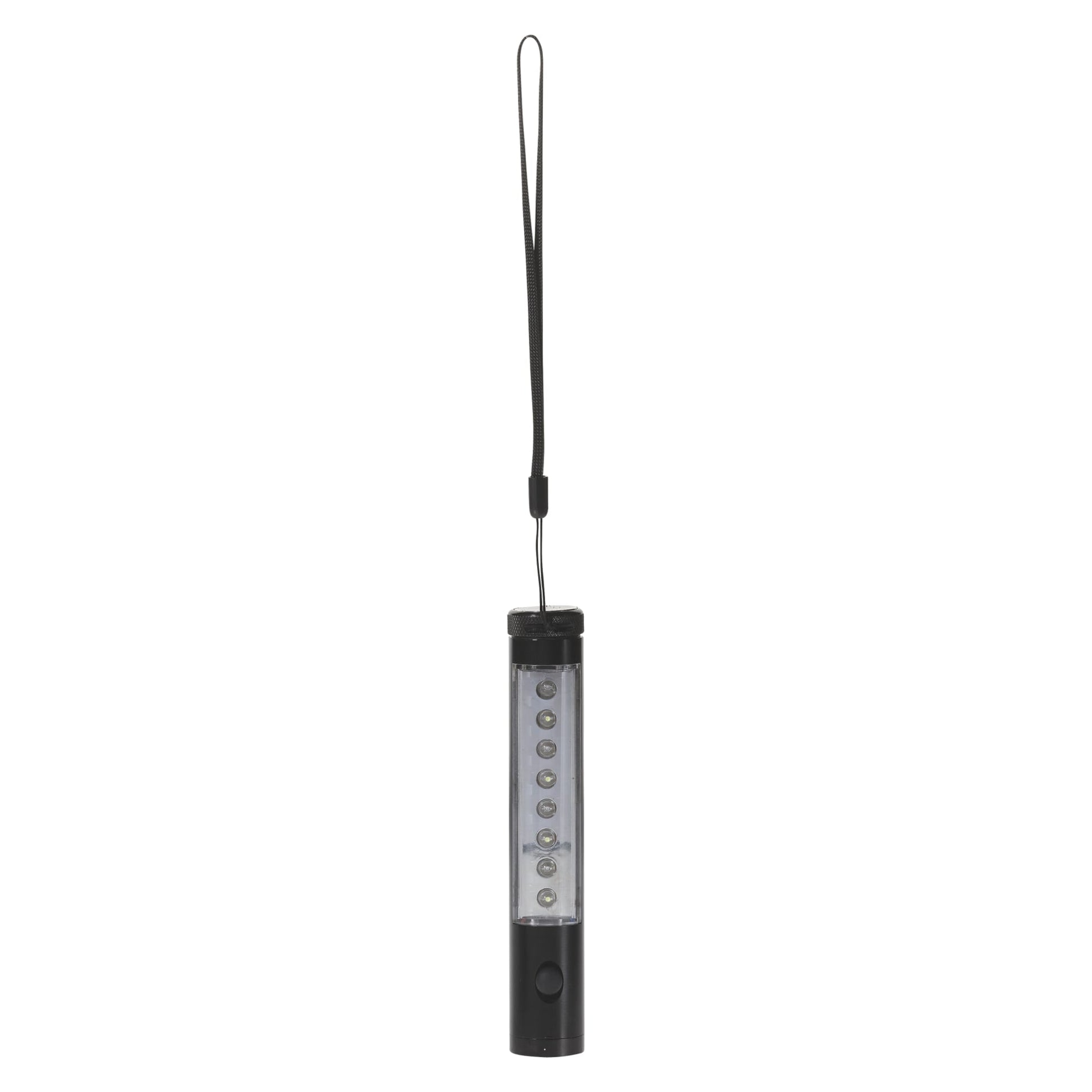Aluminium Taschenlampe mit Magnet, 5+8 LED´s