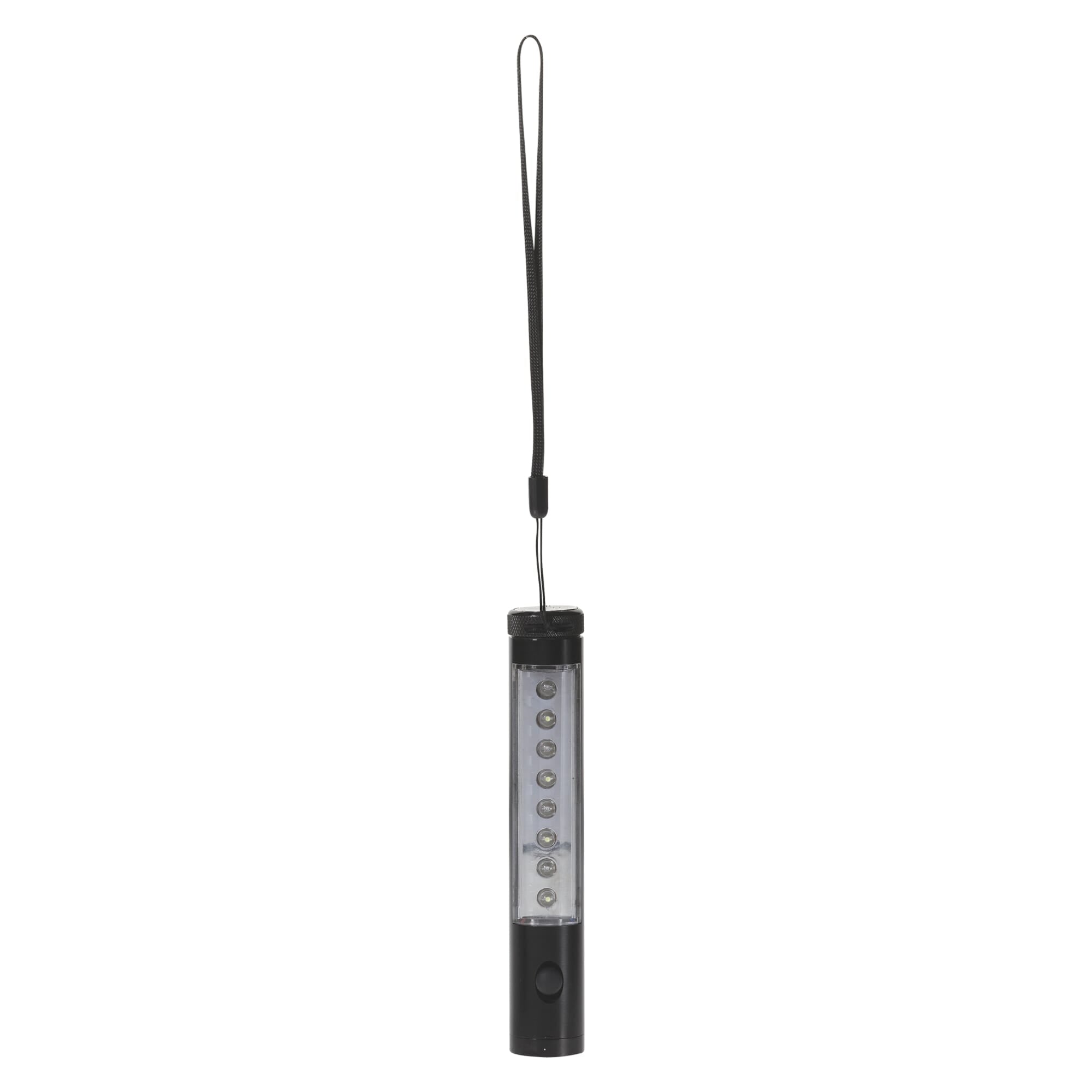 Aluminium Taschenlampe mit Magnet, 5+8 LED´s