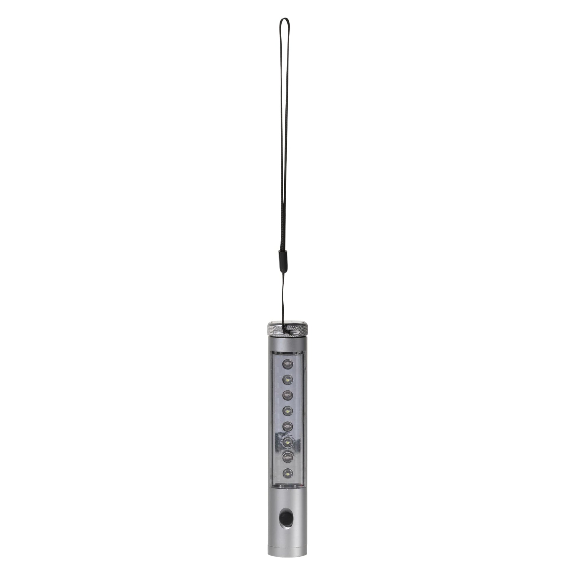 Aluminium Taschenlampe mit Magnet, 5+8 LED´s