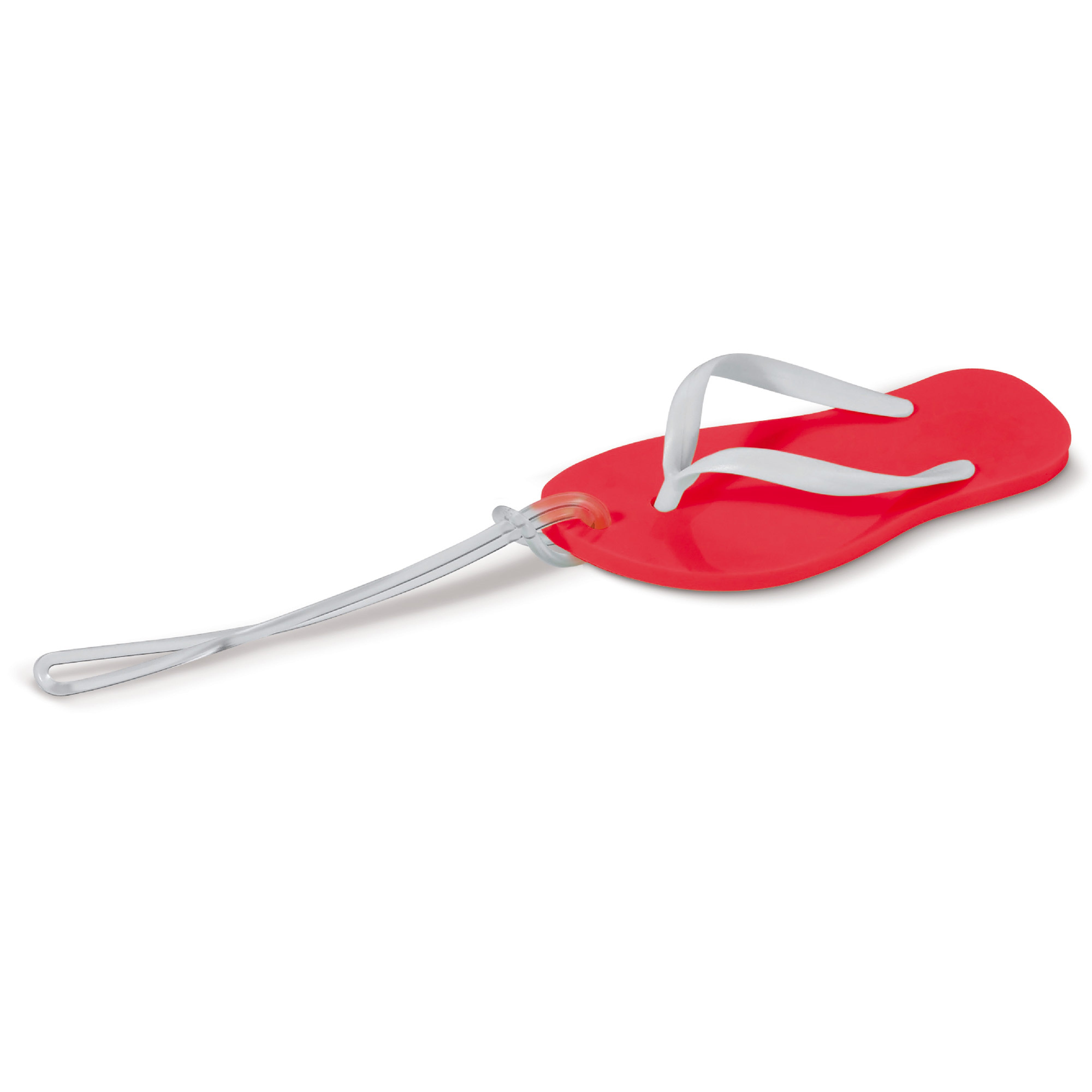 Kofferanhänger „Slipper“ aus PVC