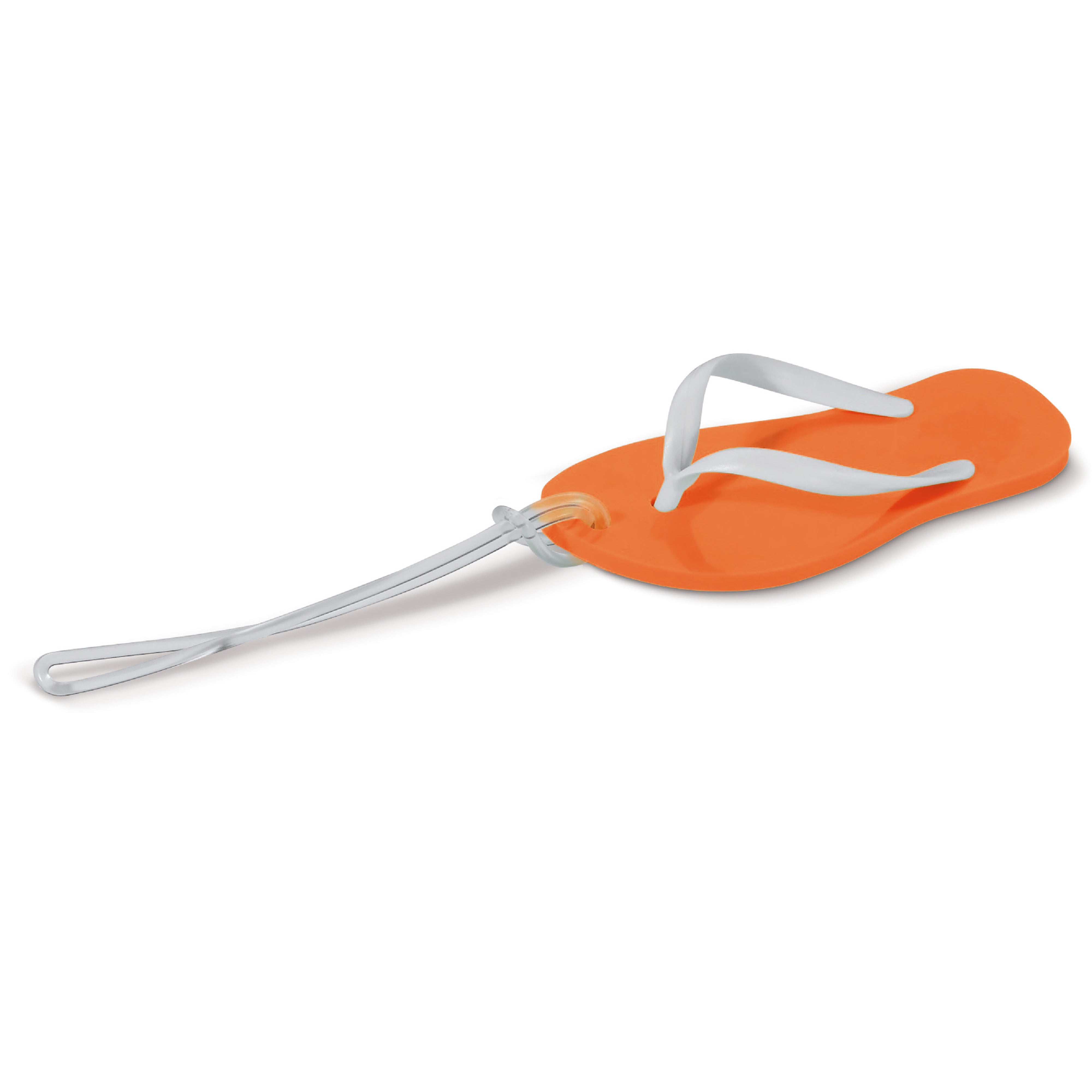 Kofferanhänger „Slipper“ aus PVC