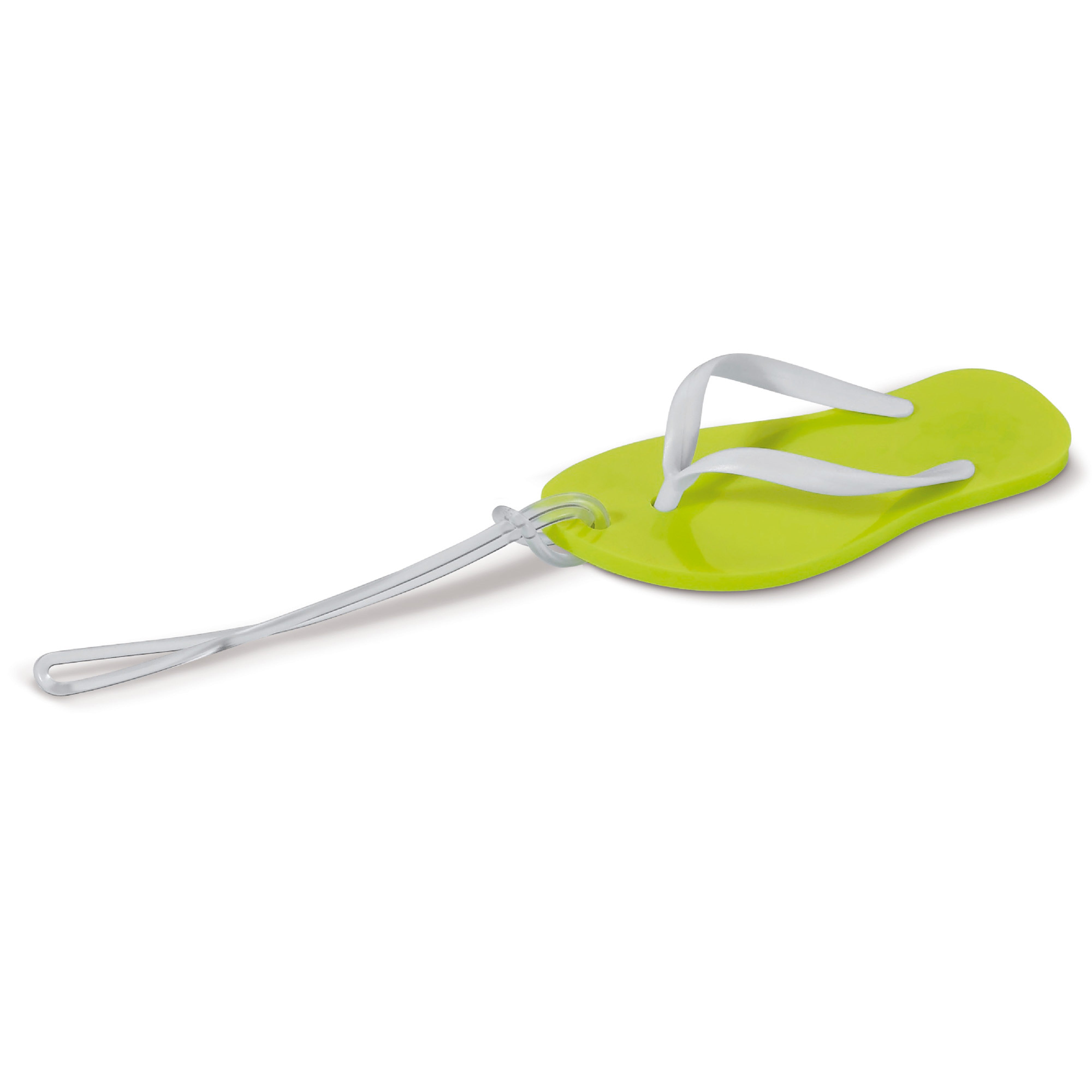 Kofferanhänger „Slipper“ aus PVC