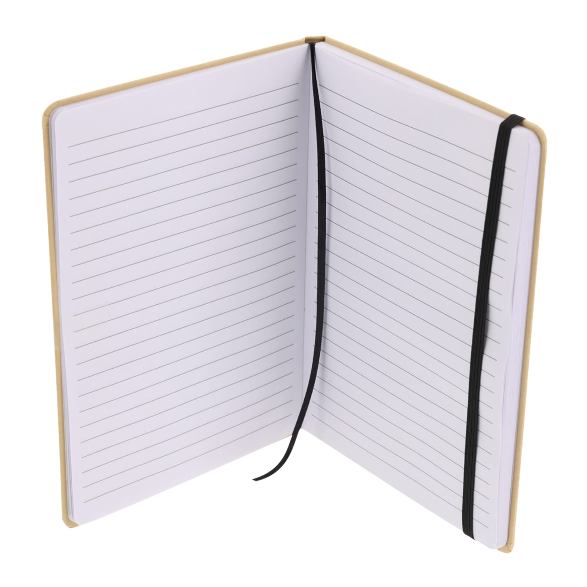 Notizbuch aus Karton mit runden Ecken A6