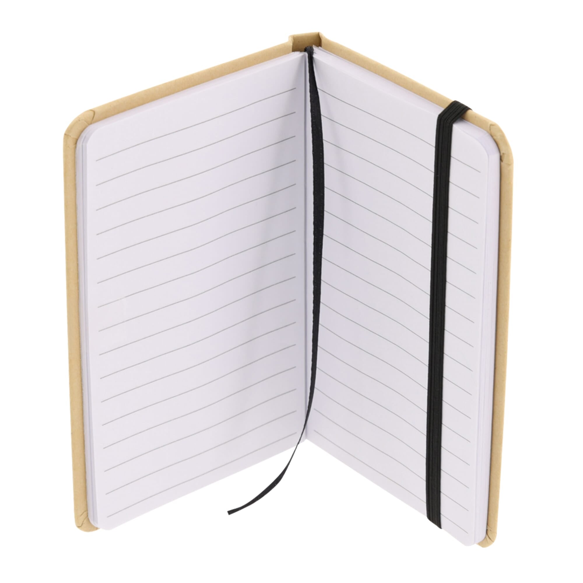Papp-Notizbuch runde Ecken A5