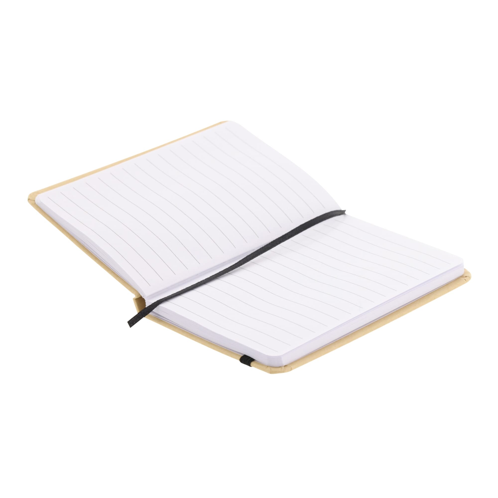 Papp-Notizbuch runde Ecken A5