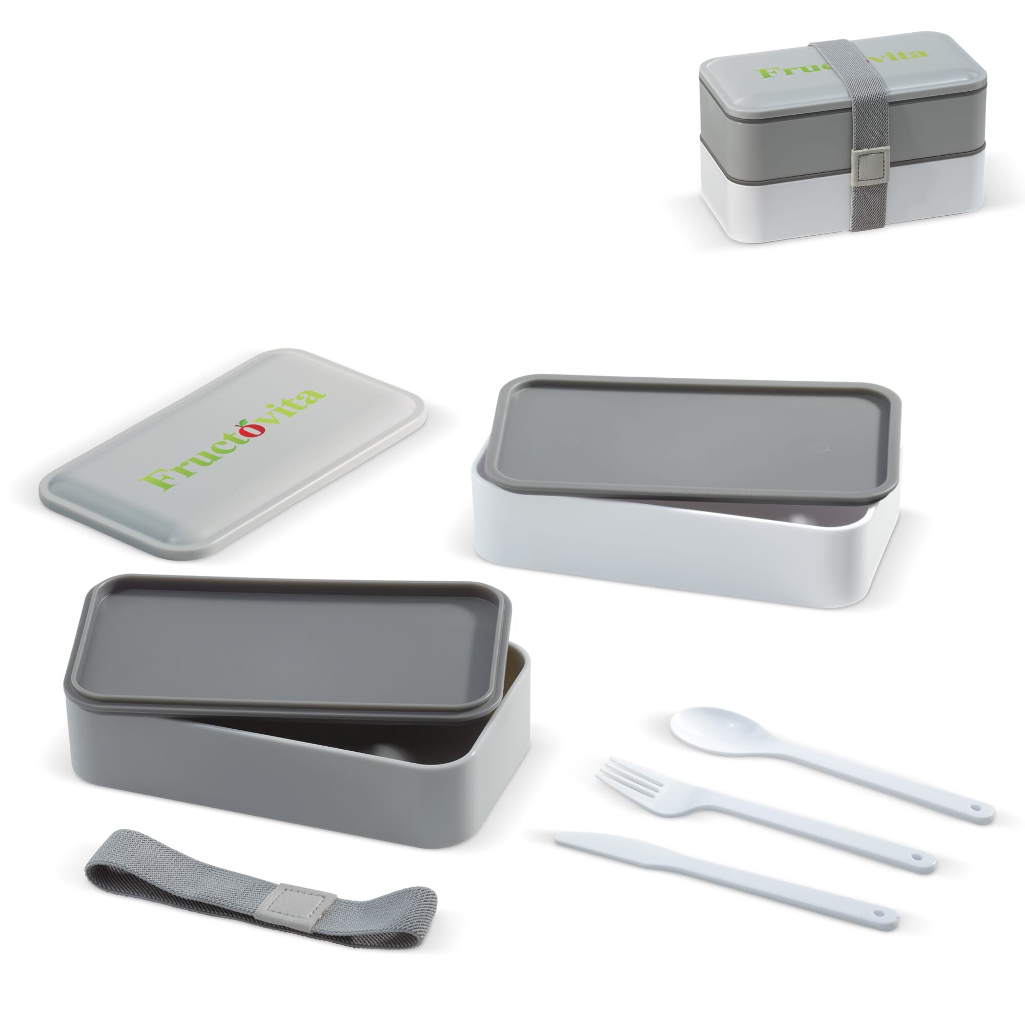 Bento box mit Besteck 1250ml