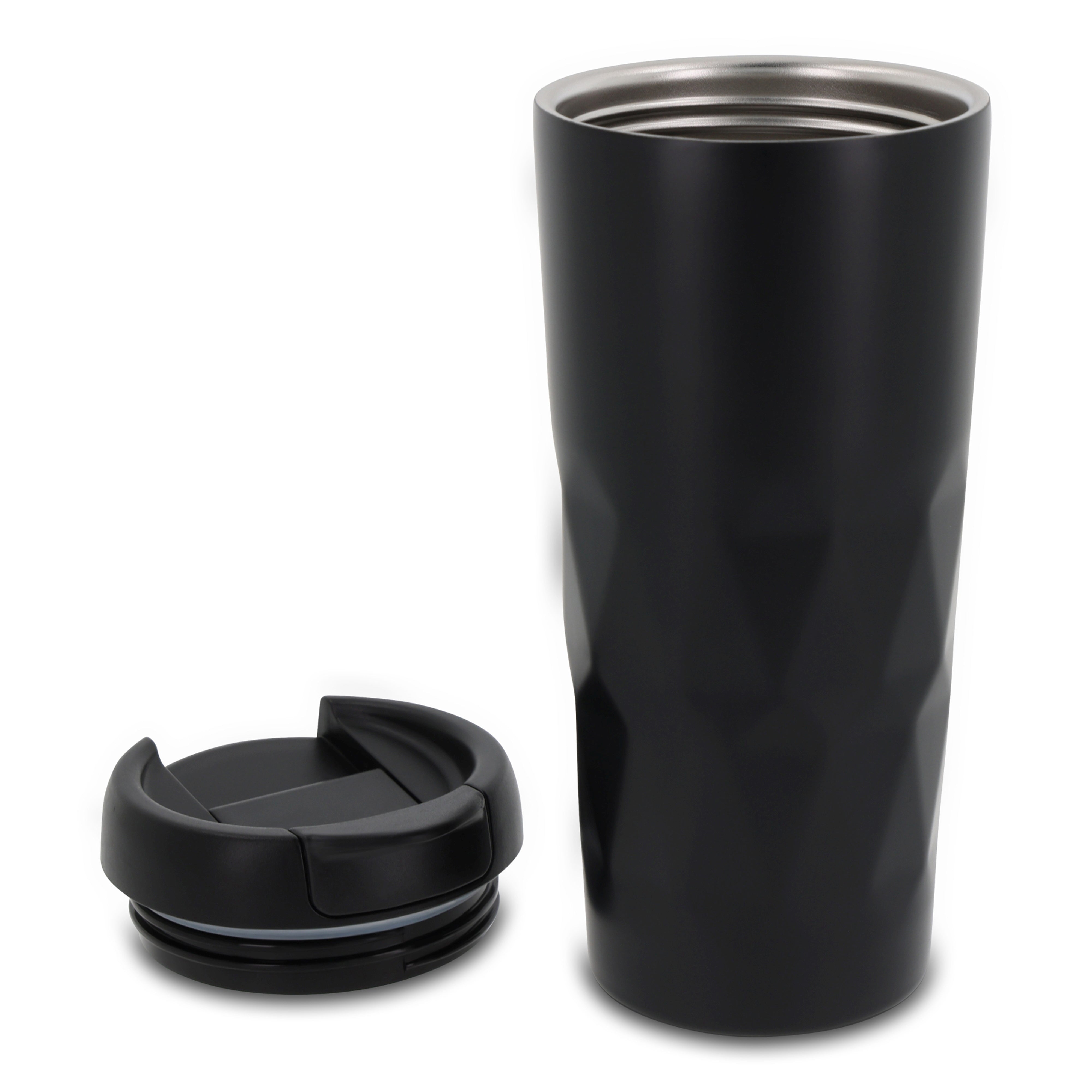 Isolierbecher mit Diamantenmuster 450 ml