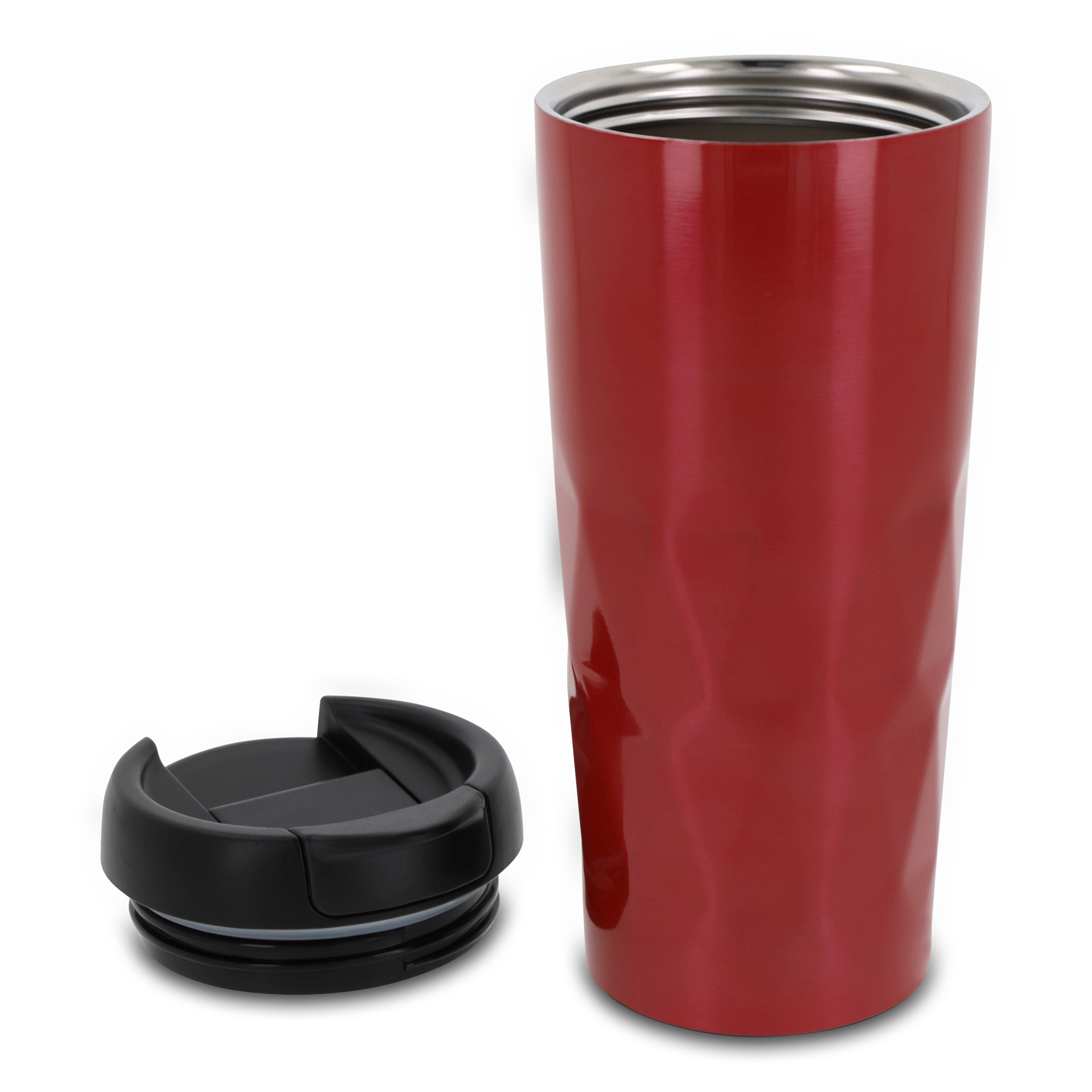 Isolierbecher mit Diamantenmuster 450 ml