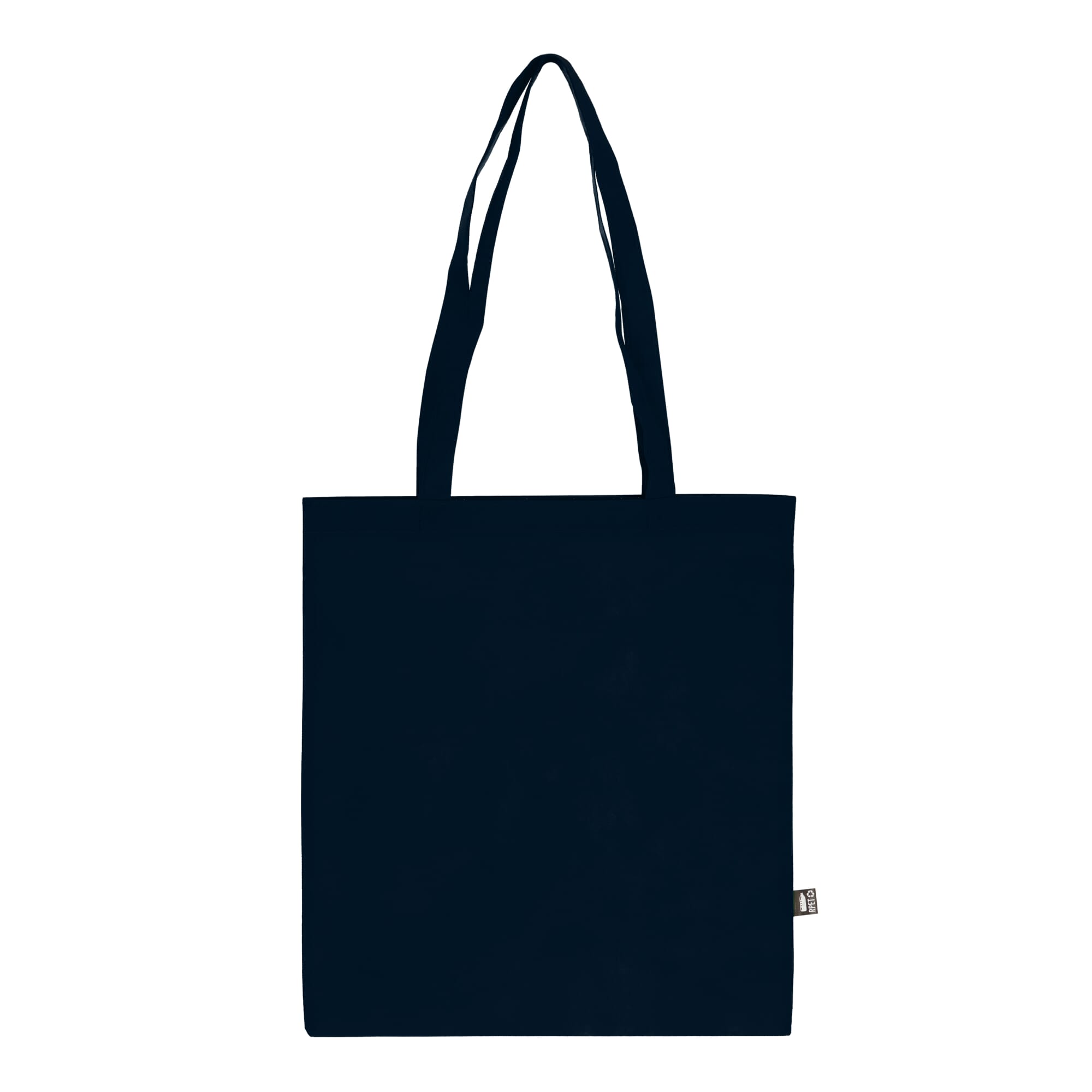 R-PET Tragetasche aus Non Woven mit langen Griffen 38 x 42cm 75g/m²