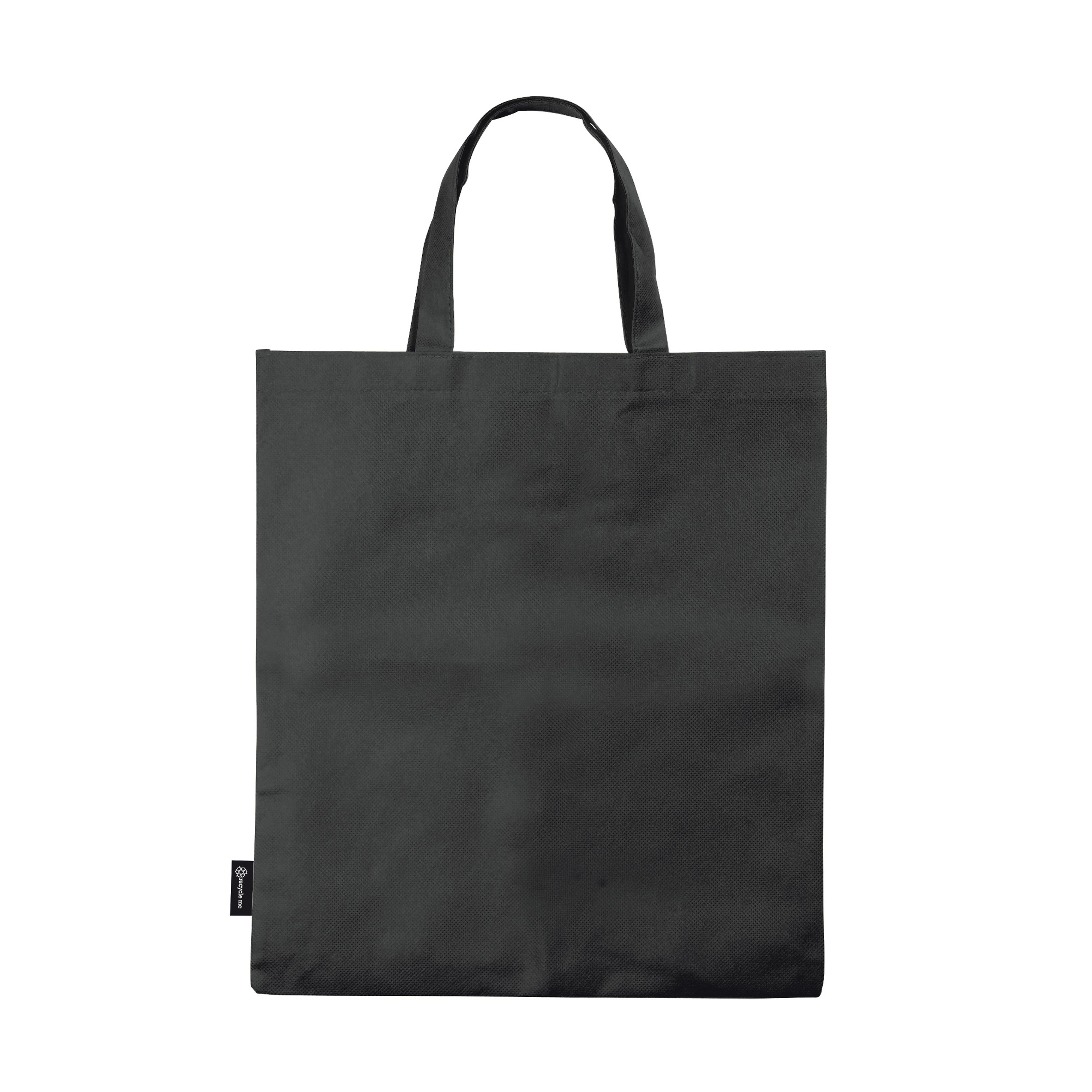 Non-Woven Tragetasche 75 g/m² mit kurzen Griffen