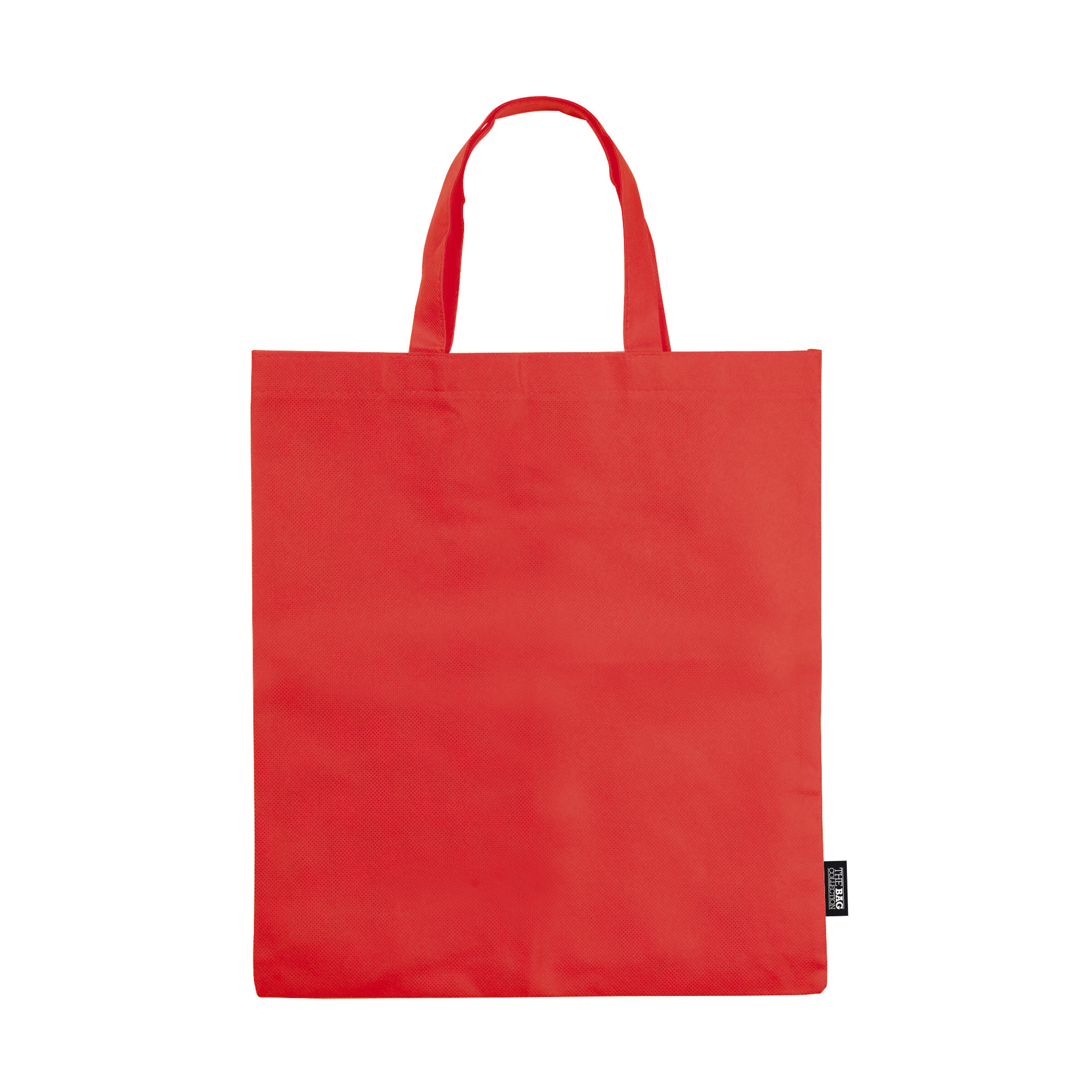Non-Woven Tragetasche 75 g/m² mit kurzen Griffen