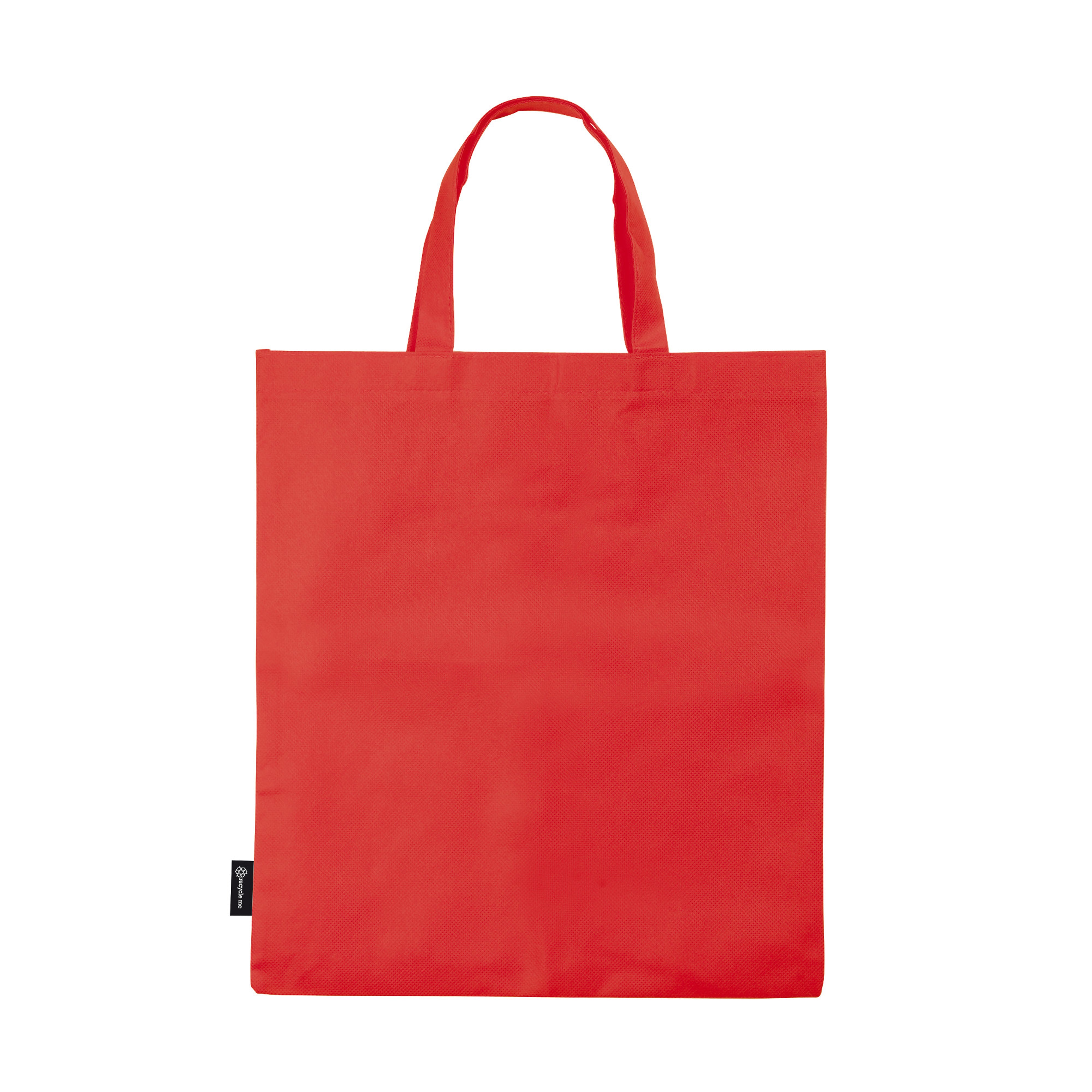 Non-Woven Tragetasche 75 g/m² mit kurzen Griffen