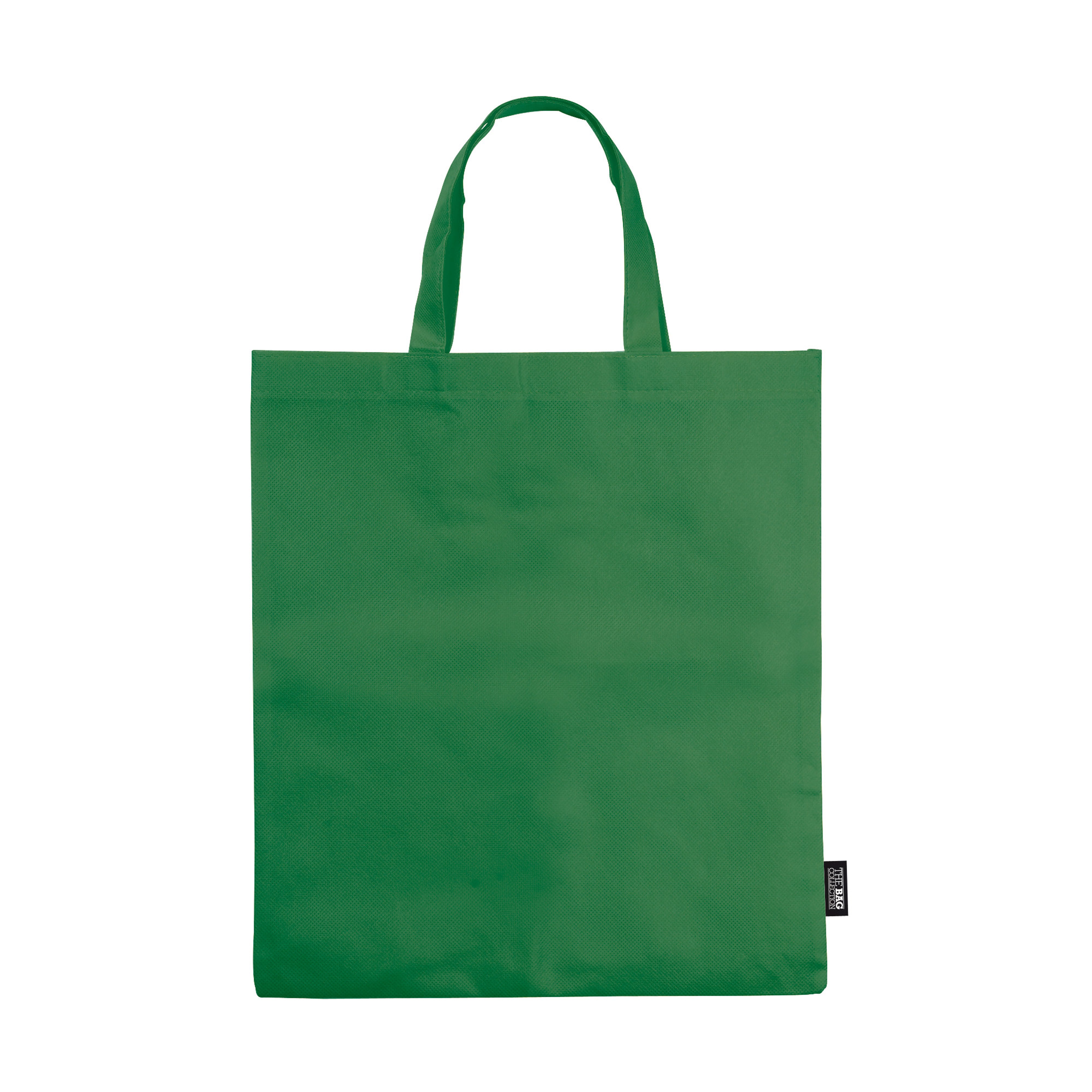 Non-Woven Tragetasche 75 g/m² mit kurzen Griffen