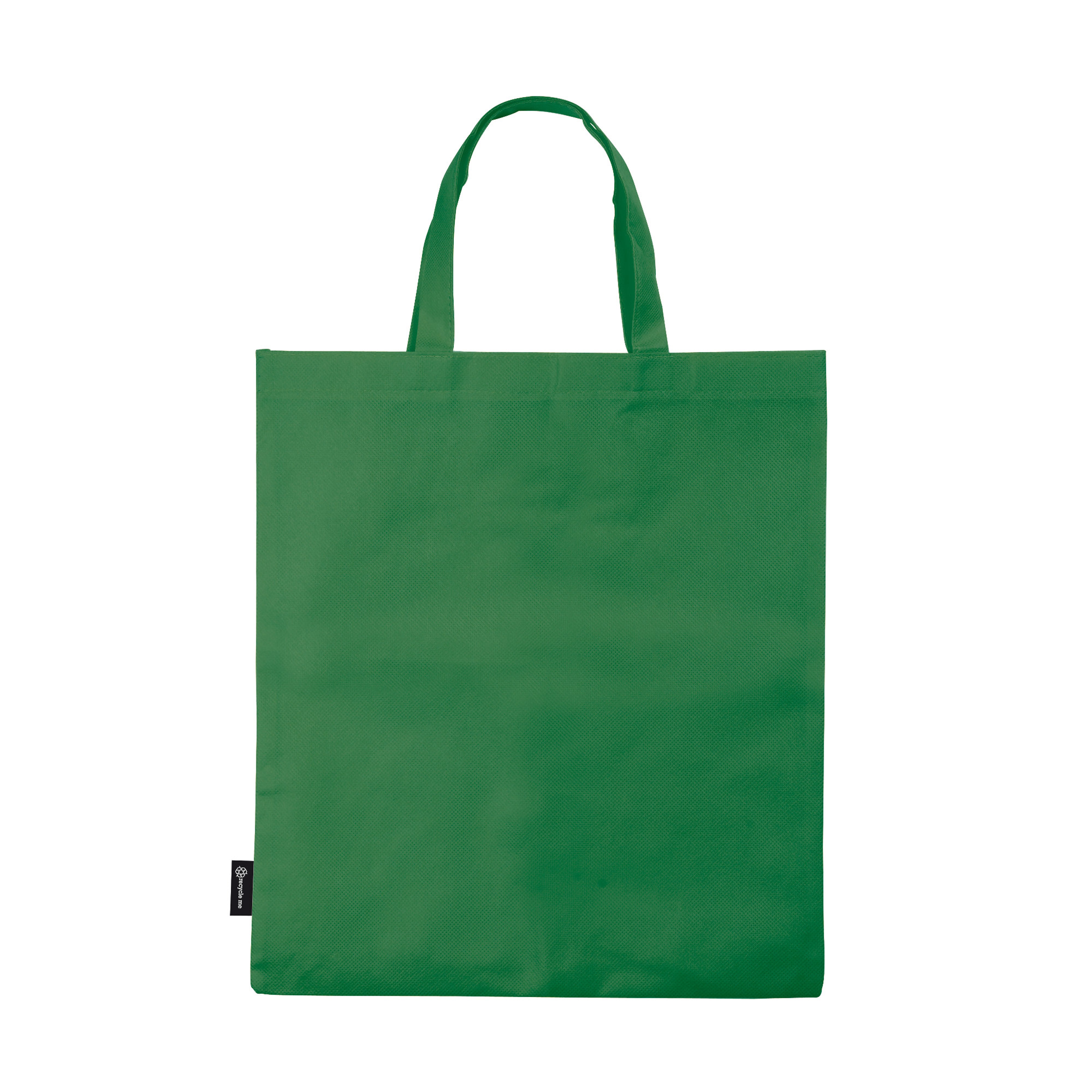 Non-Woven Tragetasche 75 g/m² mit kurzen Griffen