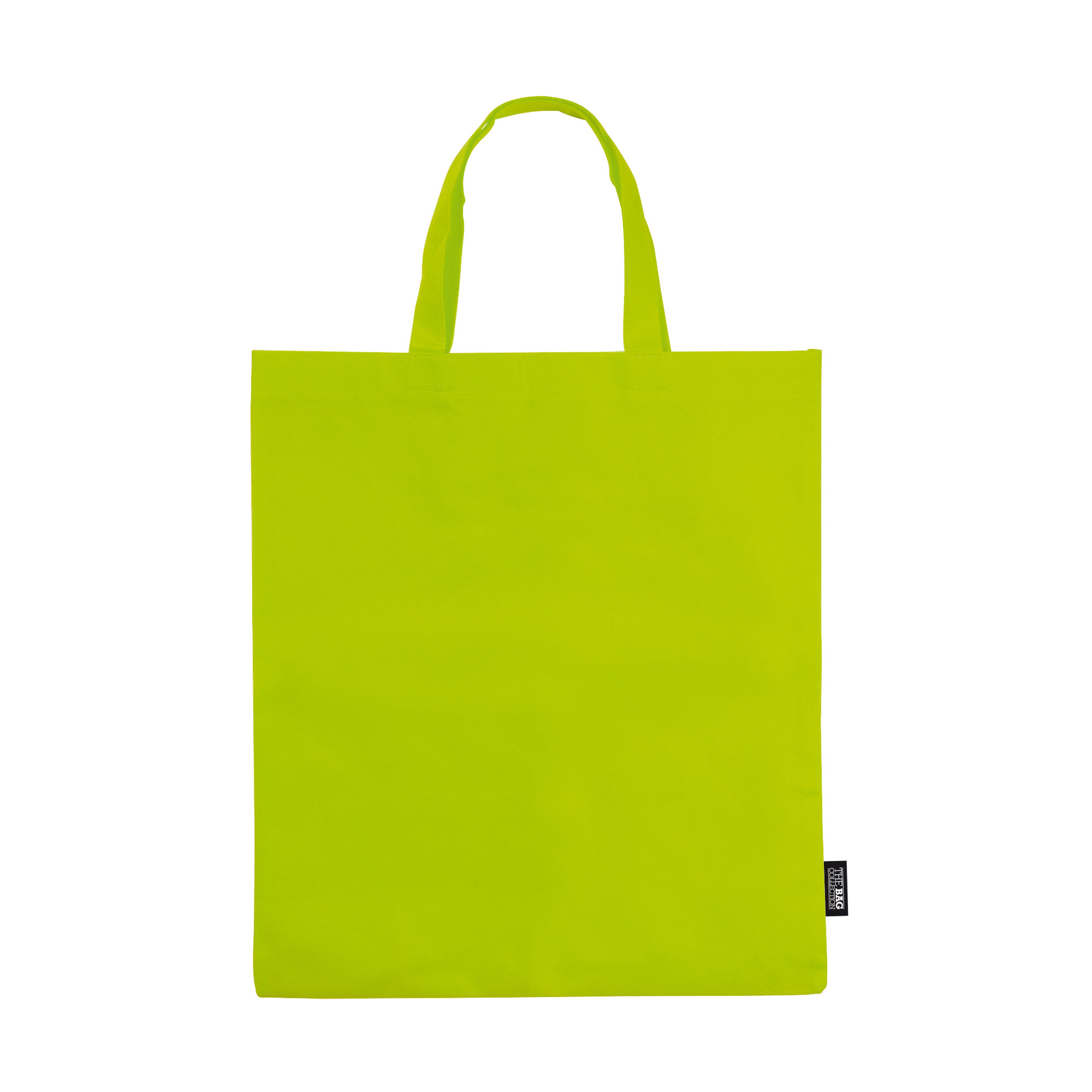 Non-Woven Tragetasche 75 g/m² mit kurzen Griffen