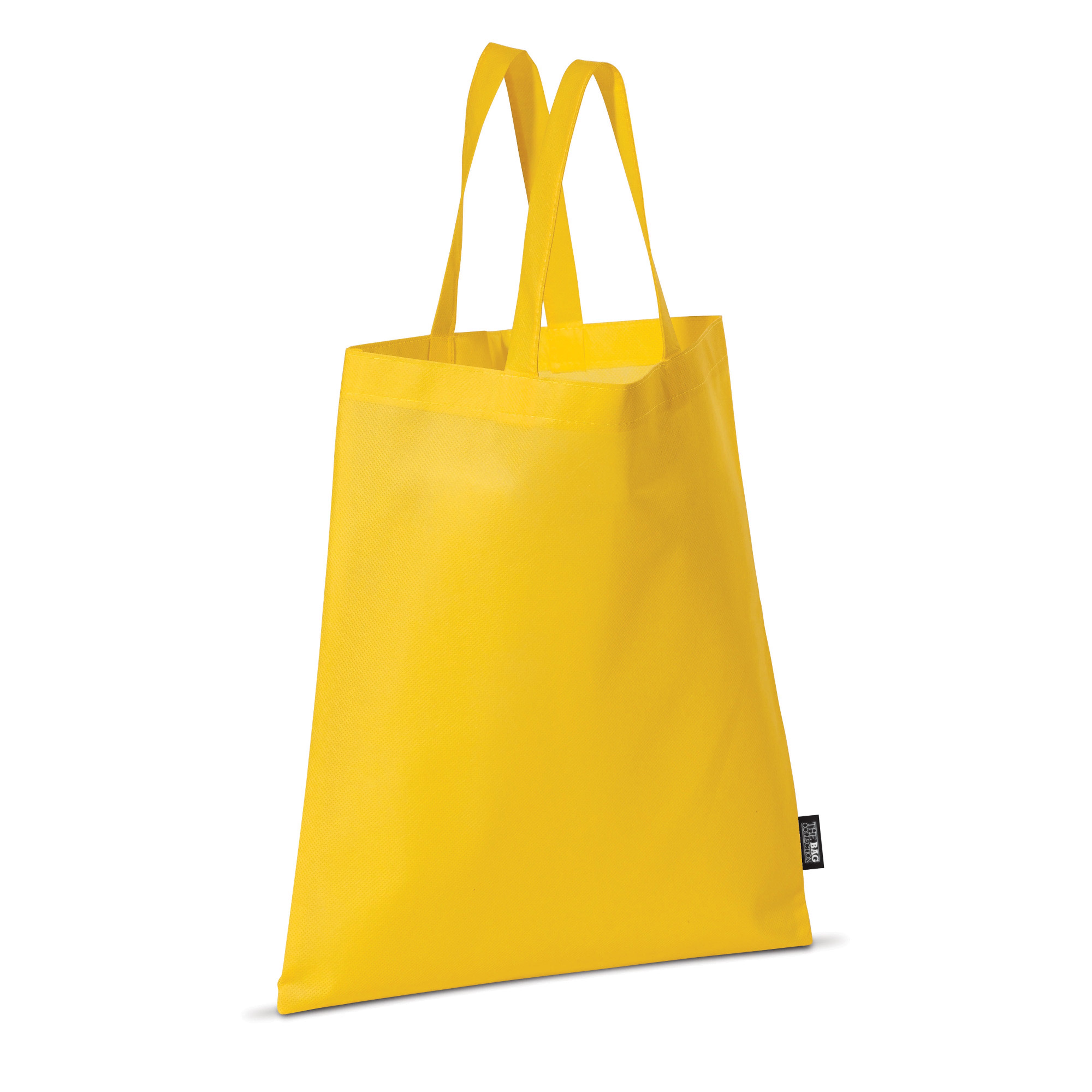 Non-Woven Tragetasche 75 g/m² mit kurzen Griffen