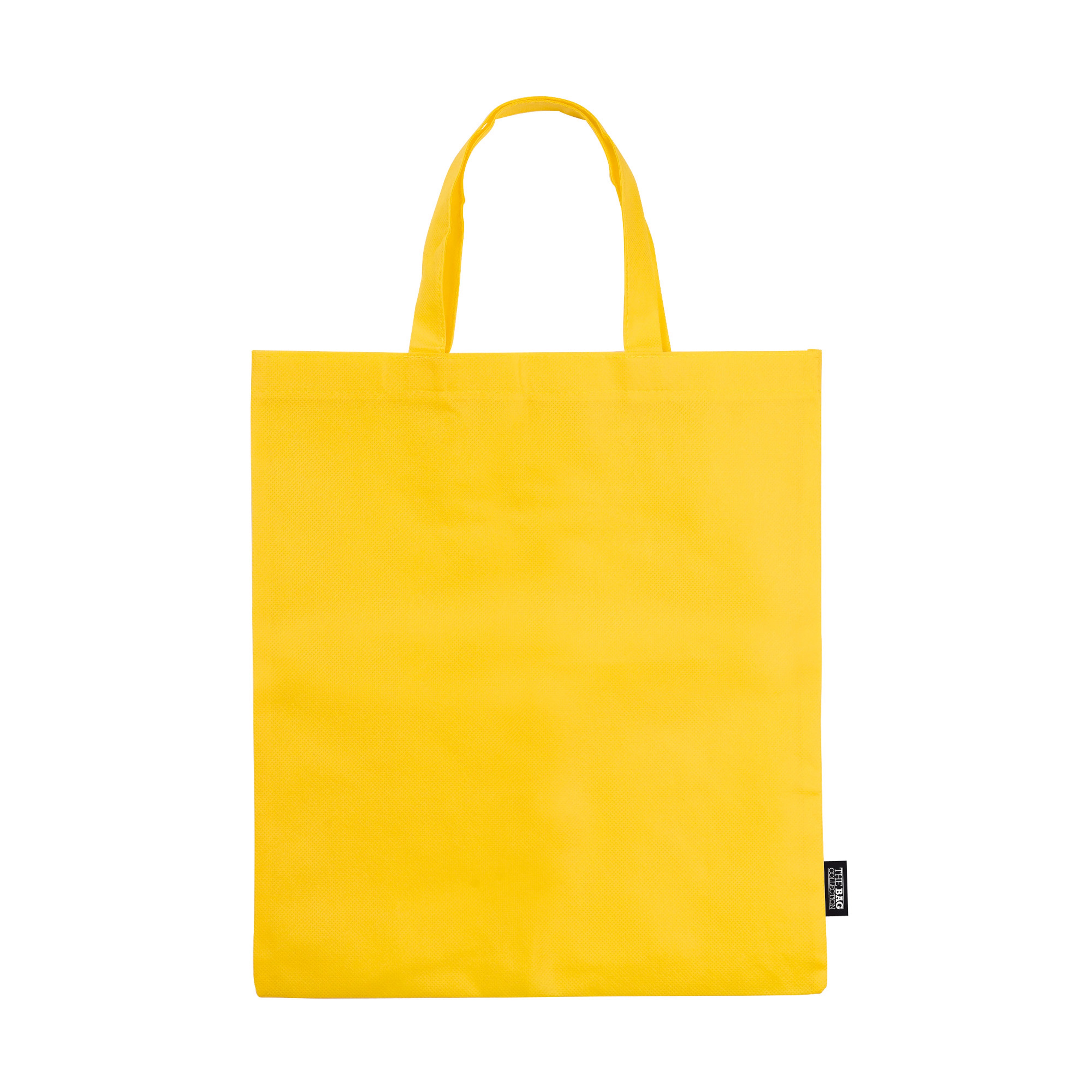 Non-Woven Tragetasche 75 g/m² mit kurzen Griffen