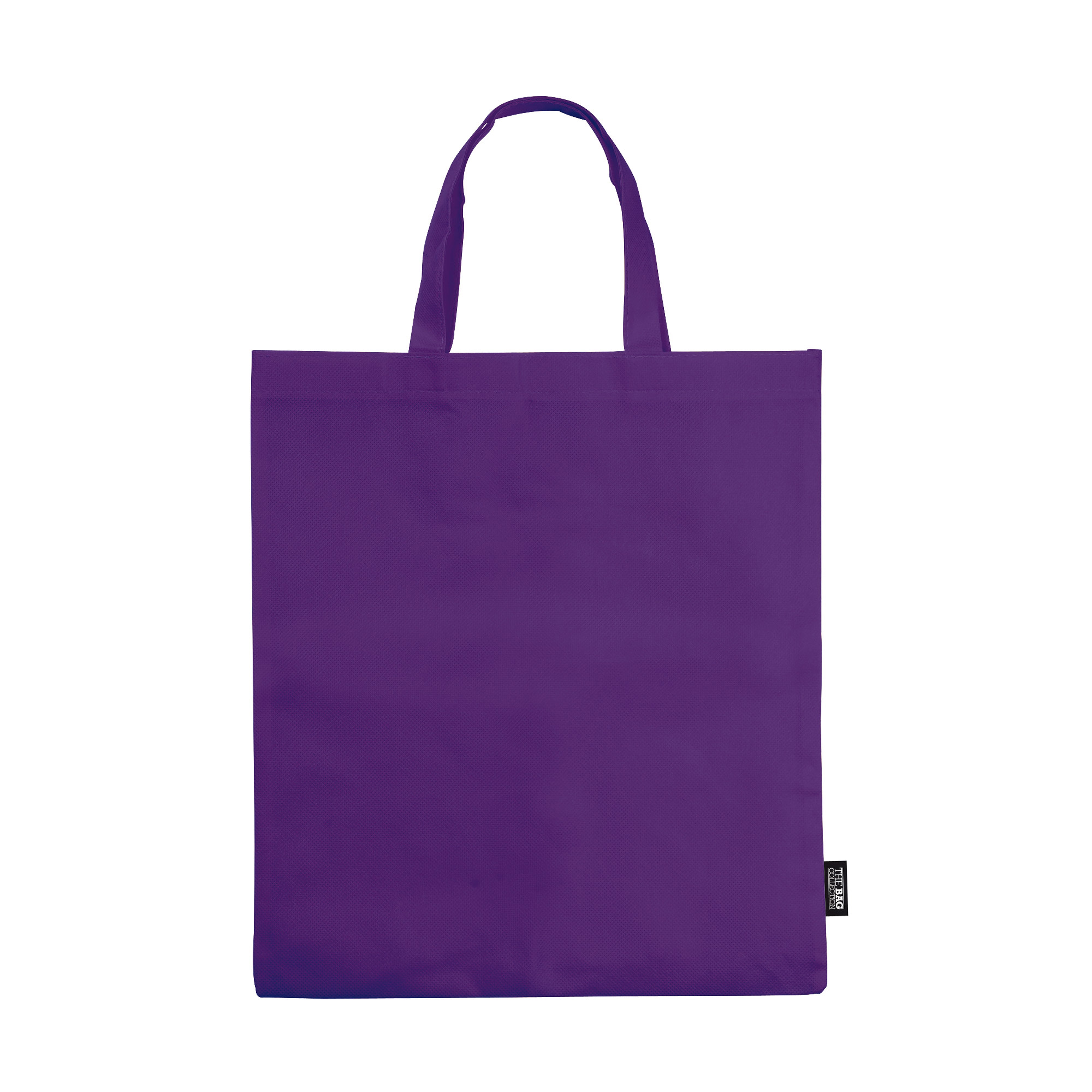 Non-Woven Tragetasche 75 g/m² mit kurzen Griffen