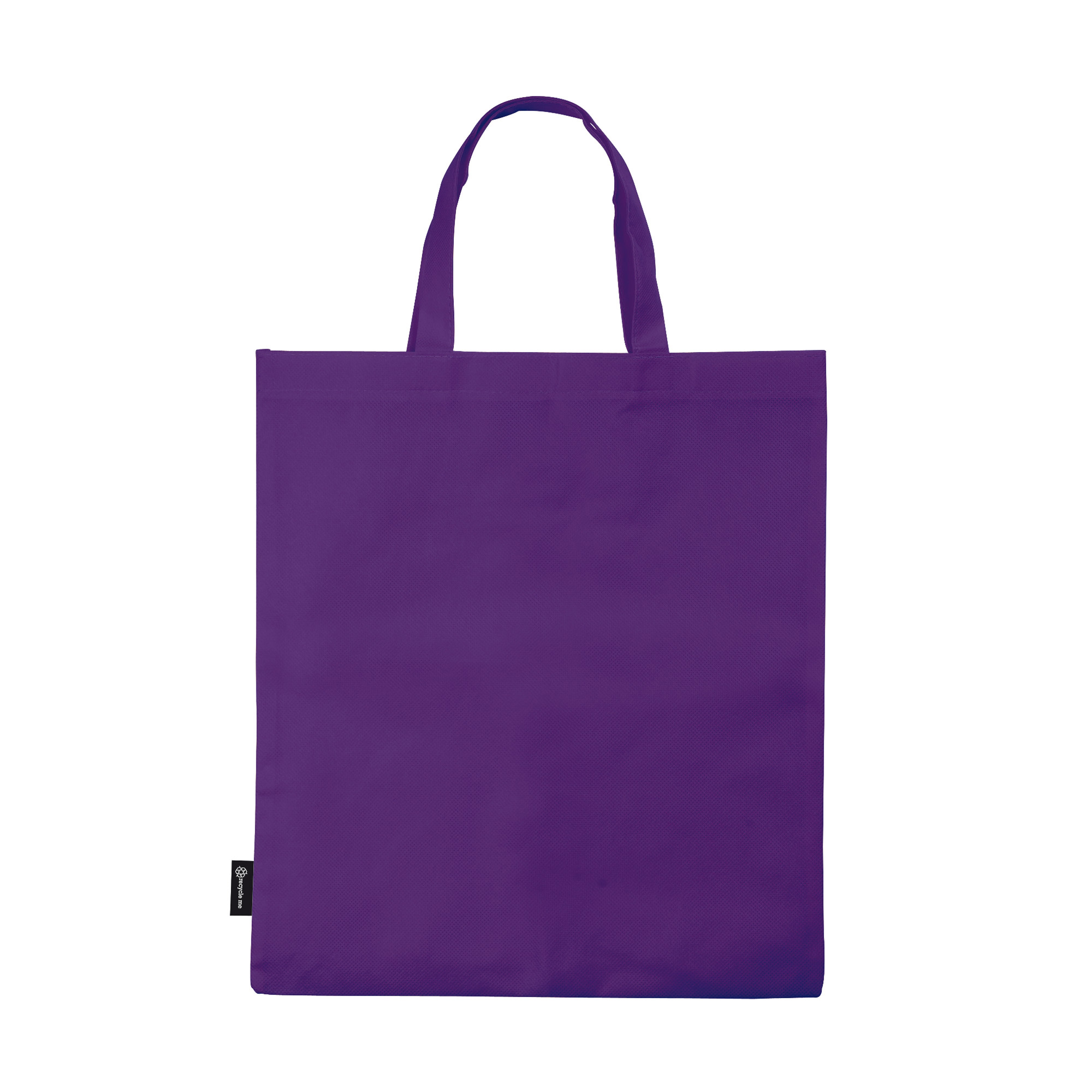 Non-Woven Tragetasche 75 g/m² mit kurzen Griffen