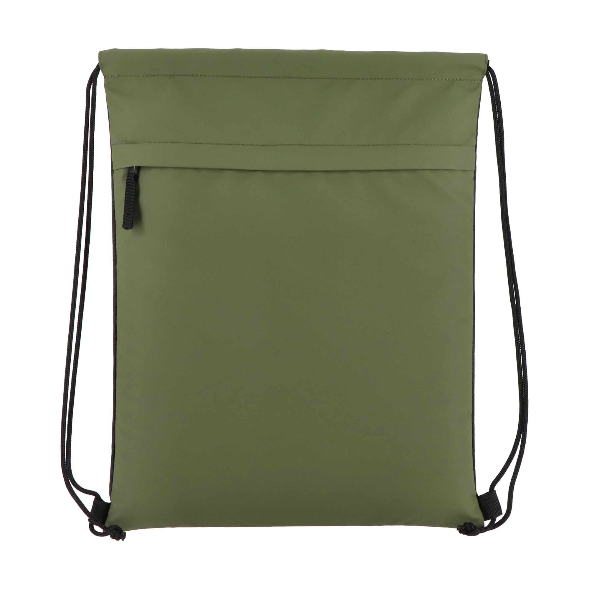 PU-beschichtete R-PET 600D Kordeltasche 33 x 42 cm