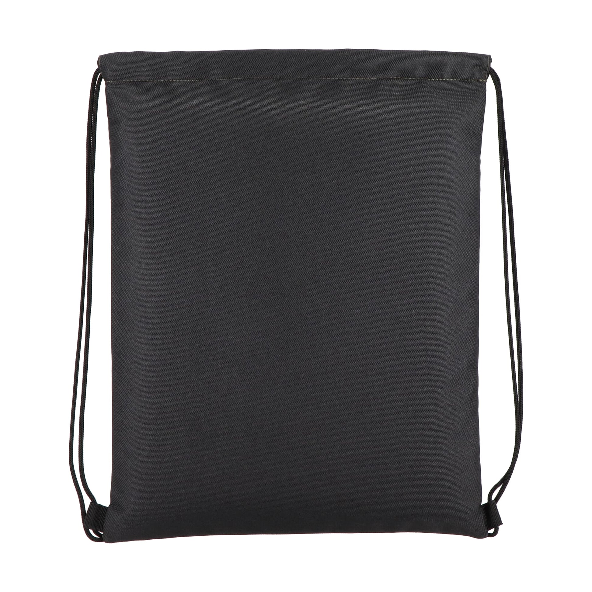 PU-beschichtete R-PET 600D Kordeltasche 33 x 42 cm