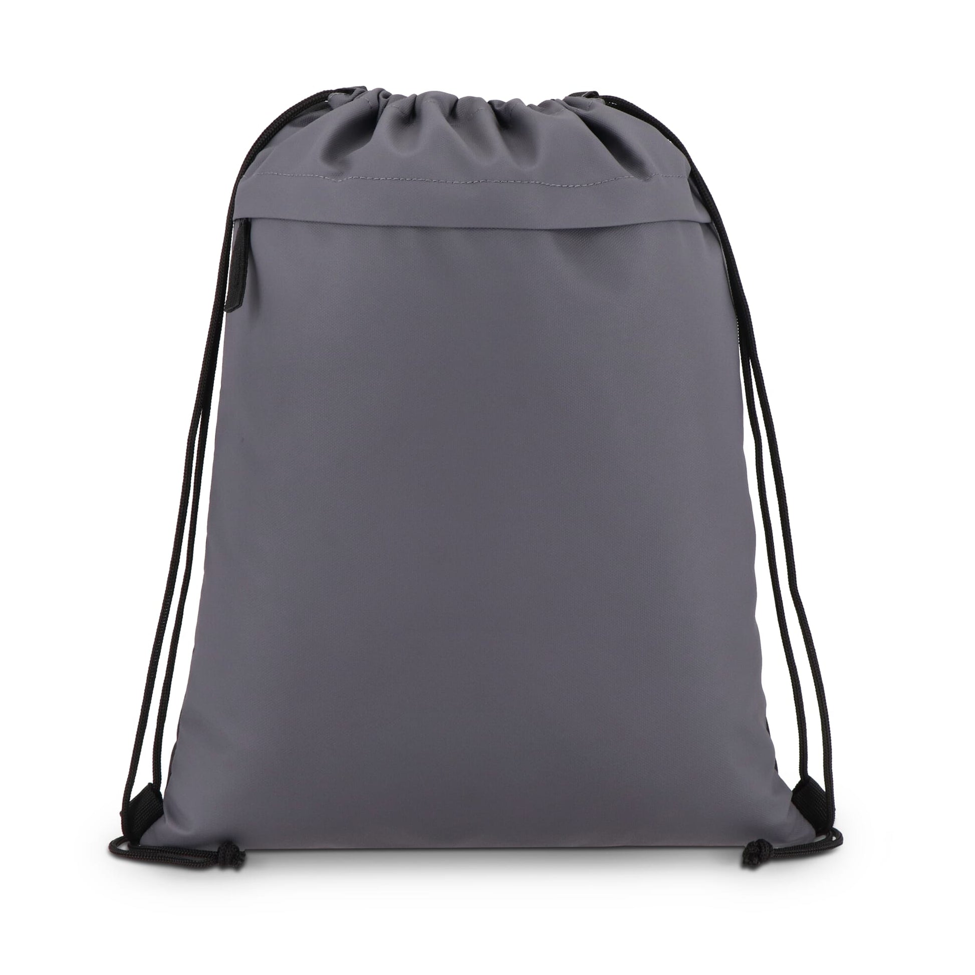 PU-beschichtete R-PET 600D Kordeltasche 33 x 42 cm