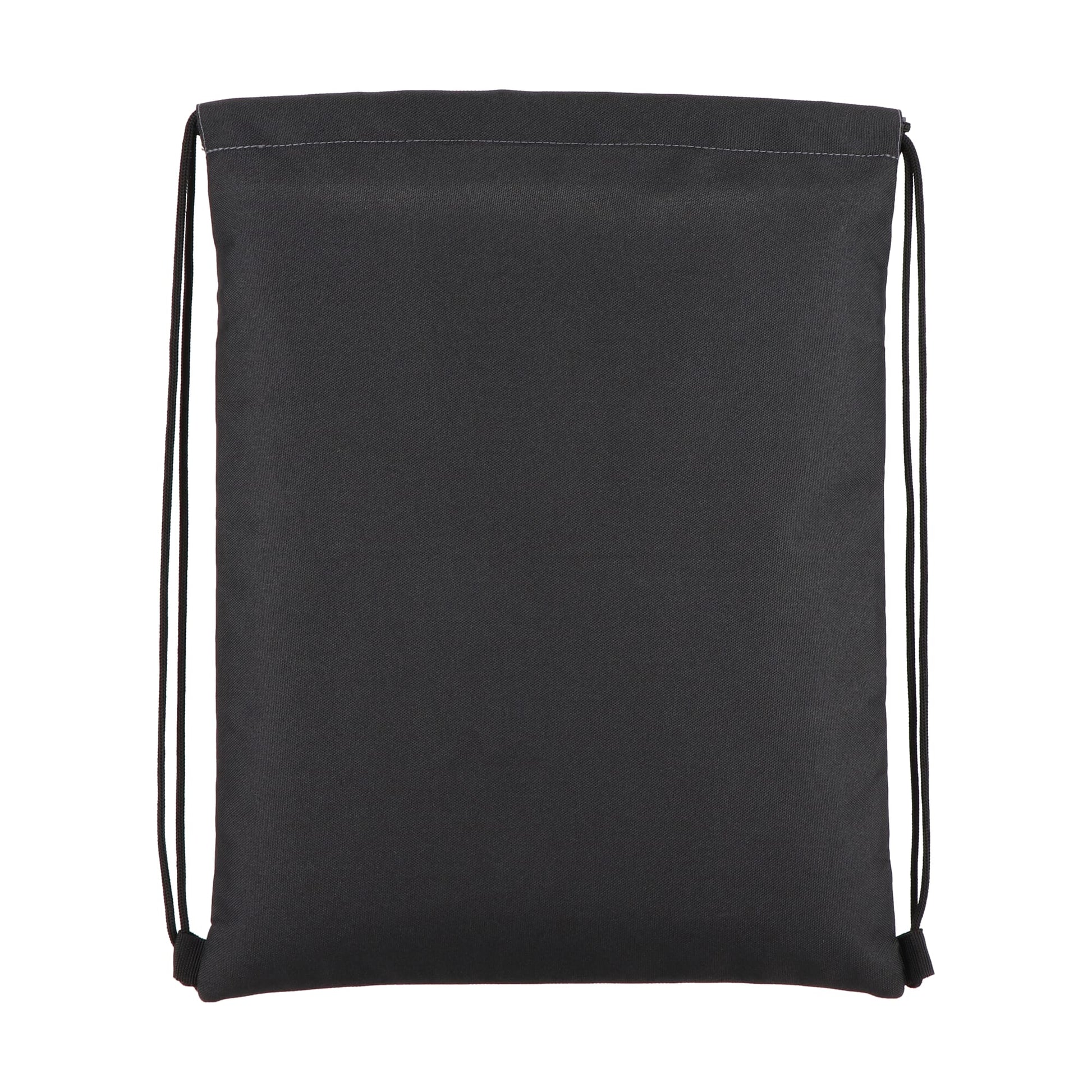PU-beschichtete R-PET 600D Kordeltasche 33 x 42 cm