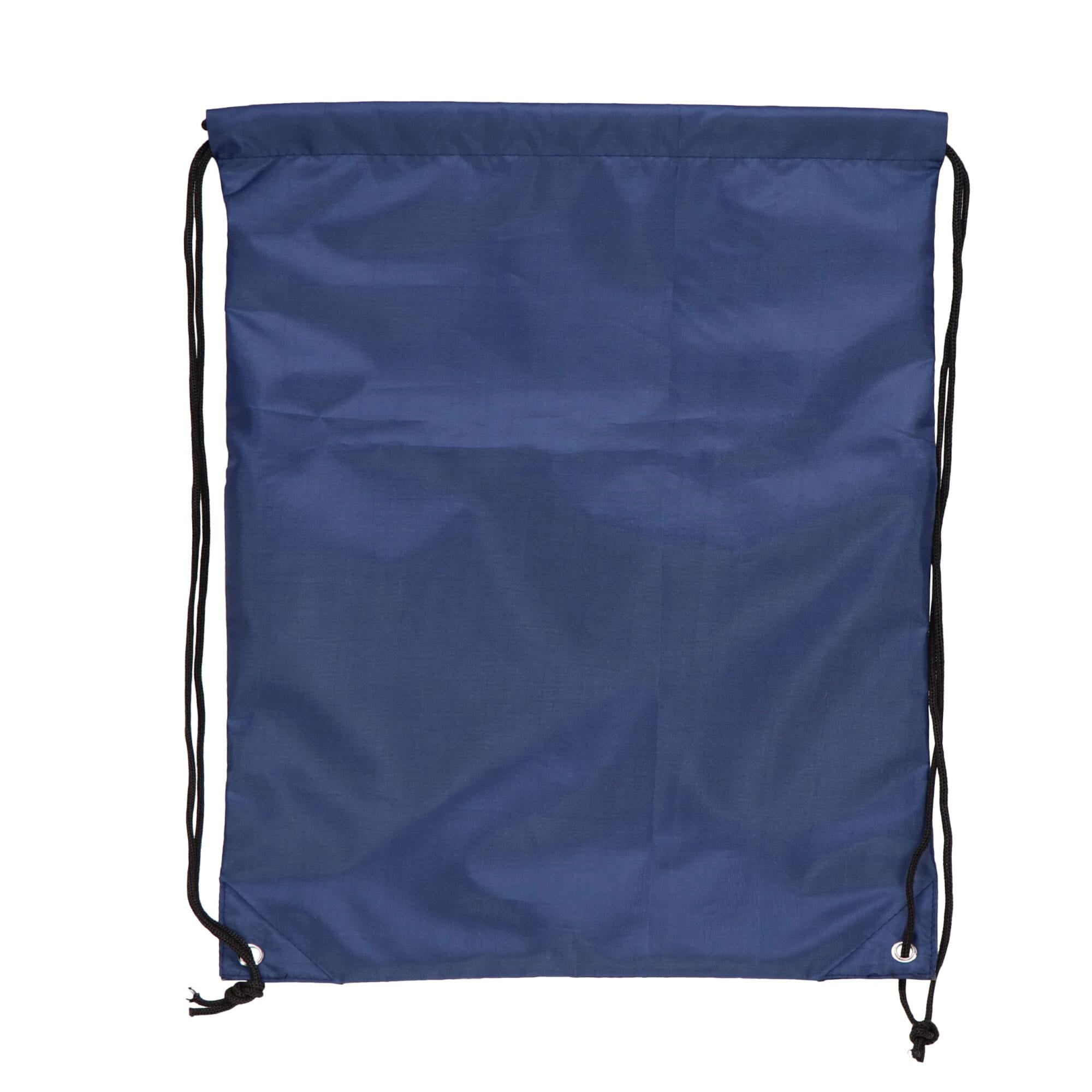 Kordelzugtasche 210T R-PET mit Reißverschluss
