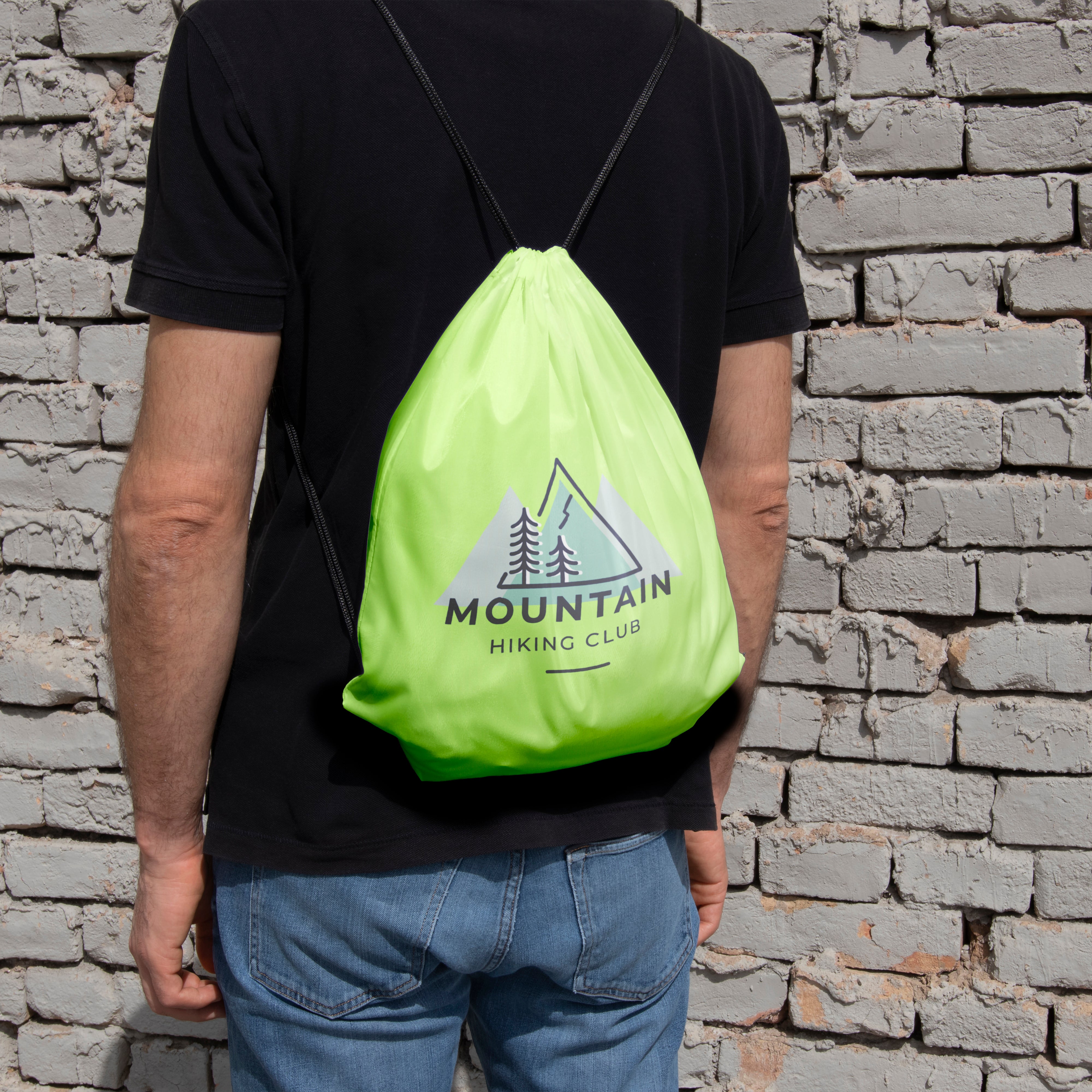 Polyester Rucksack 210D mit Kordelzug