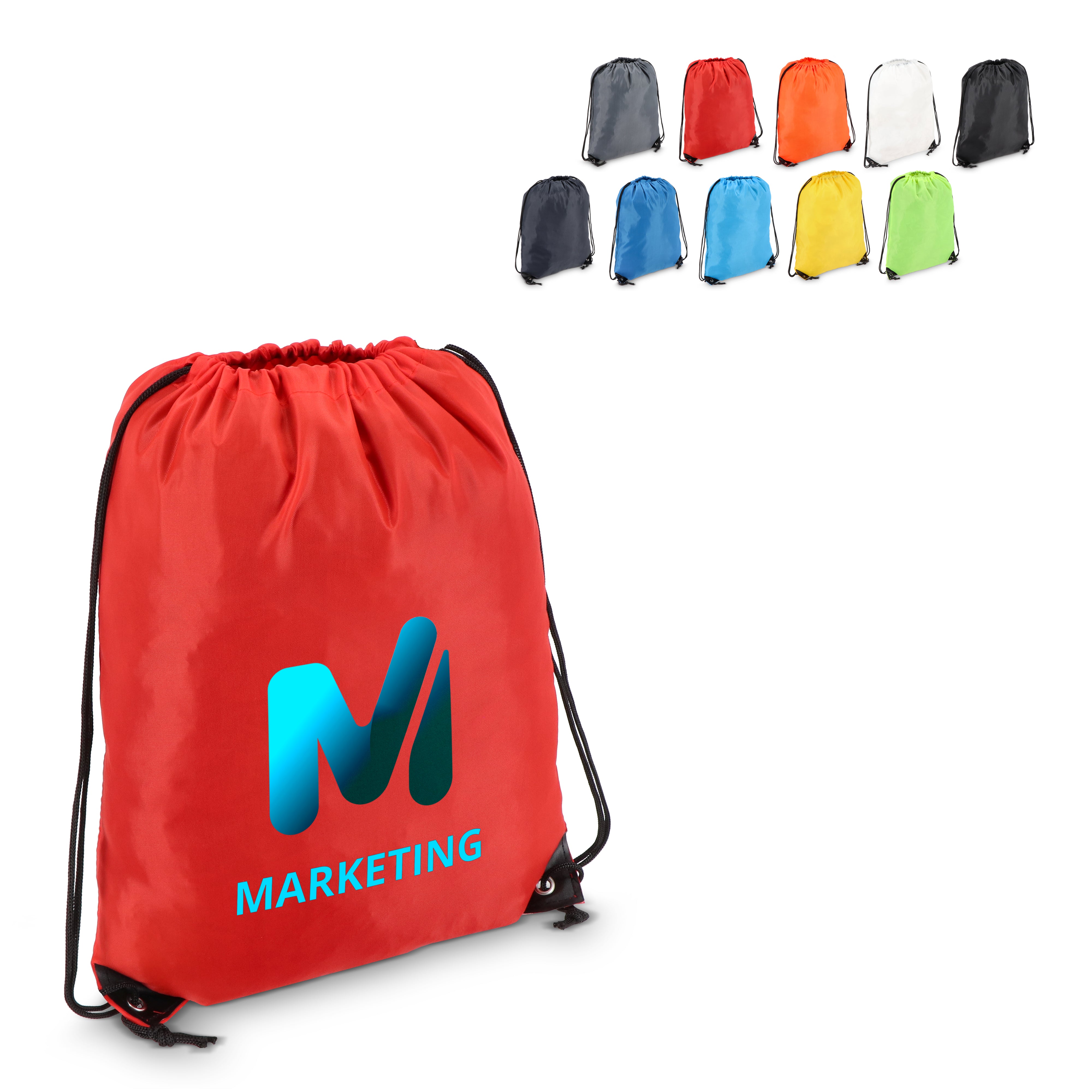 Polyester Rucksack 210D mit Kordelzug