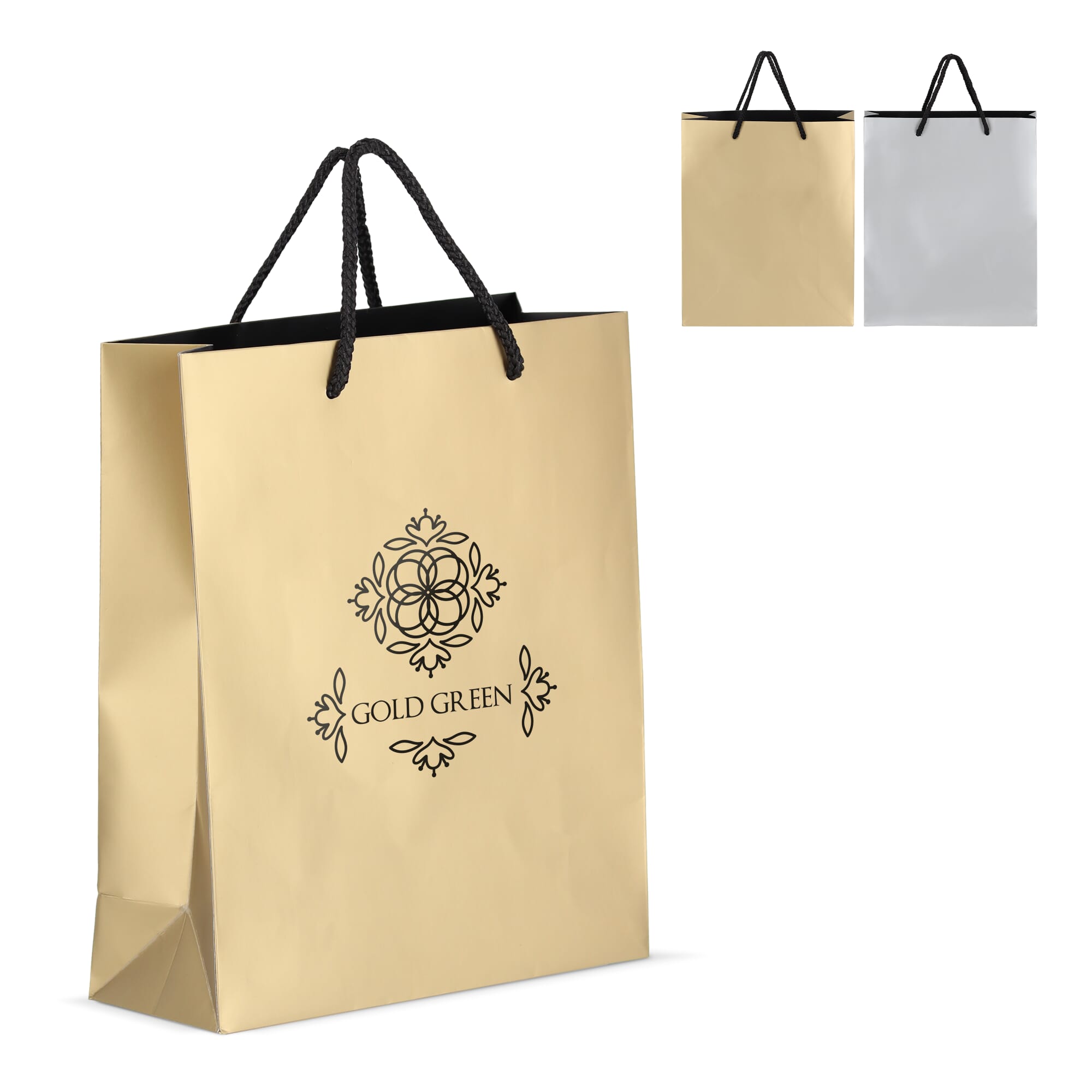 Papier Geschenktasche 24 x 10 x 30cm 200g/m²