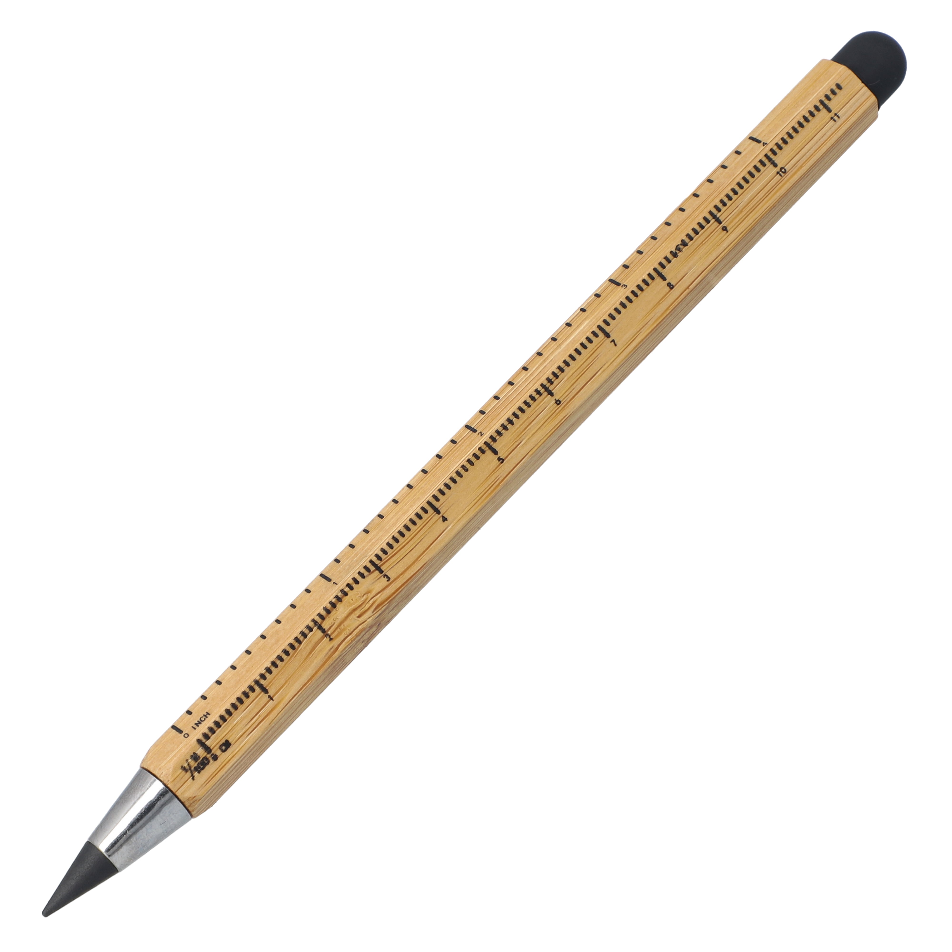 Langlebiger Bambus Bleistift mit Lineal