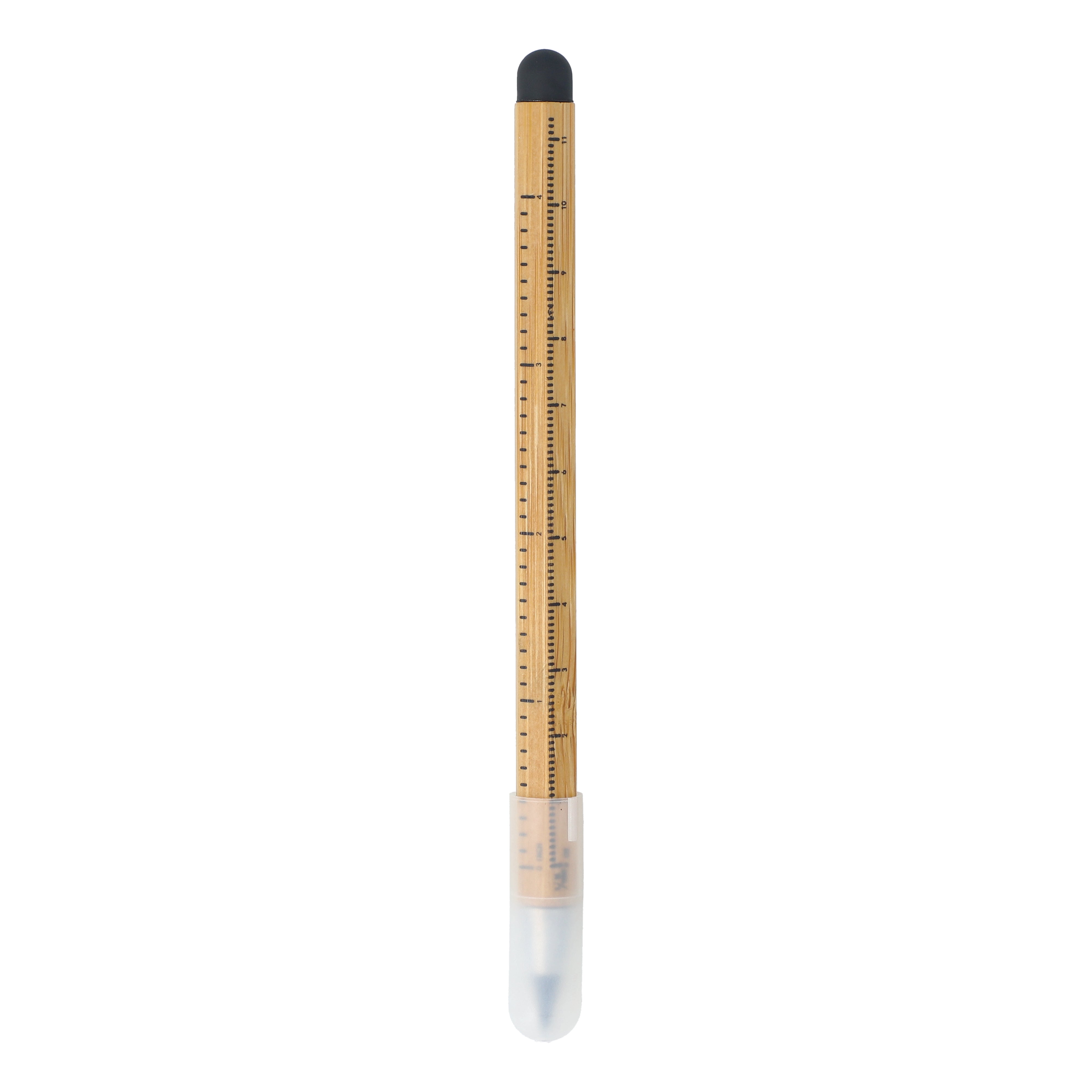 Langlebiger Bambus Bleistift mit Lineal