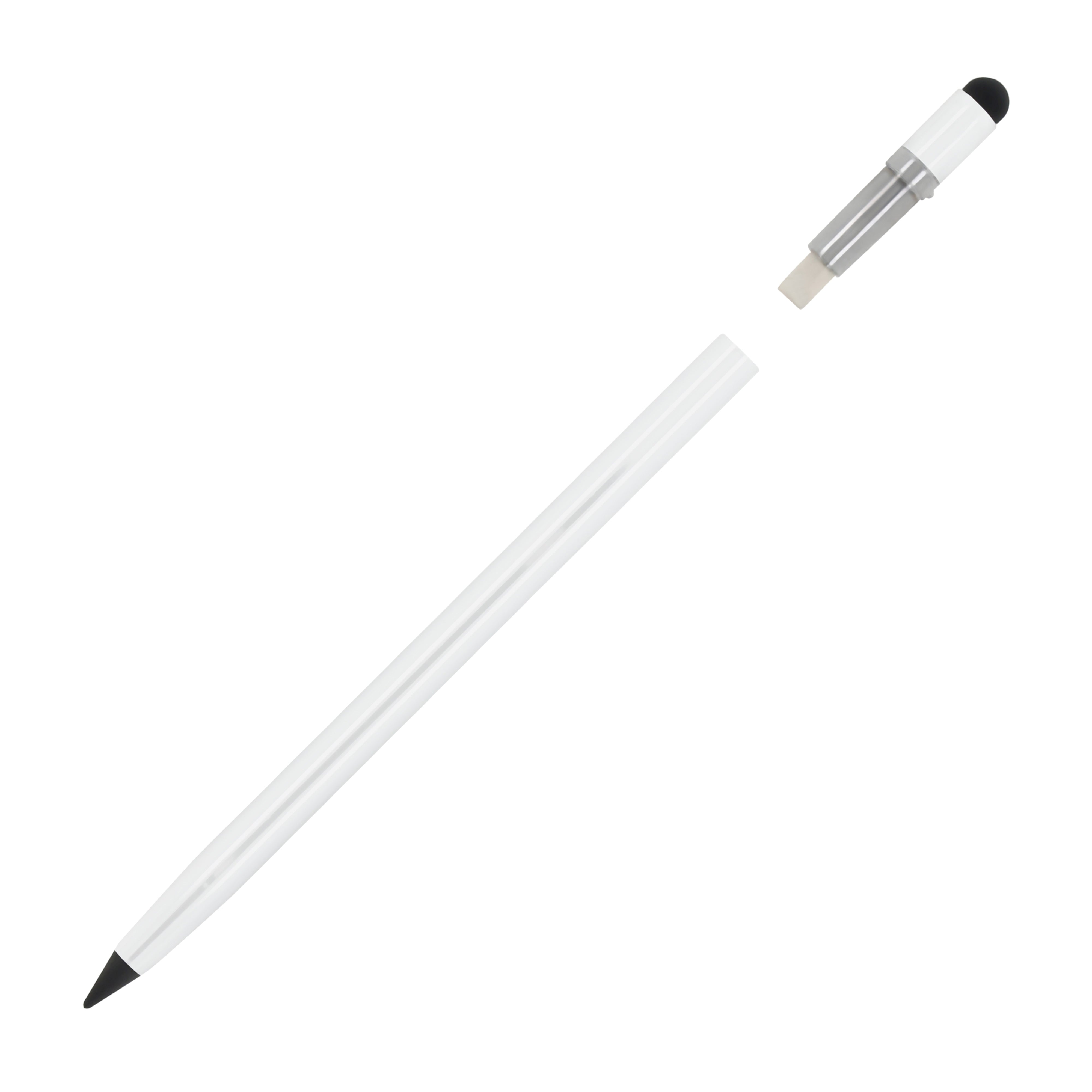 Langlebiger Aluminiumbleistift mit Radiergummi