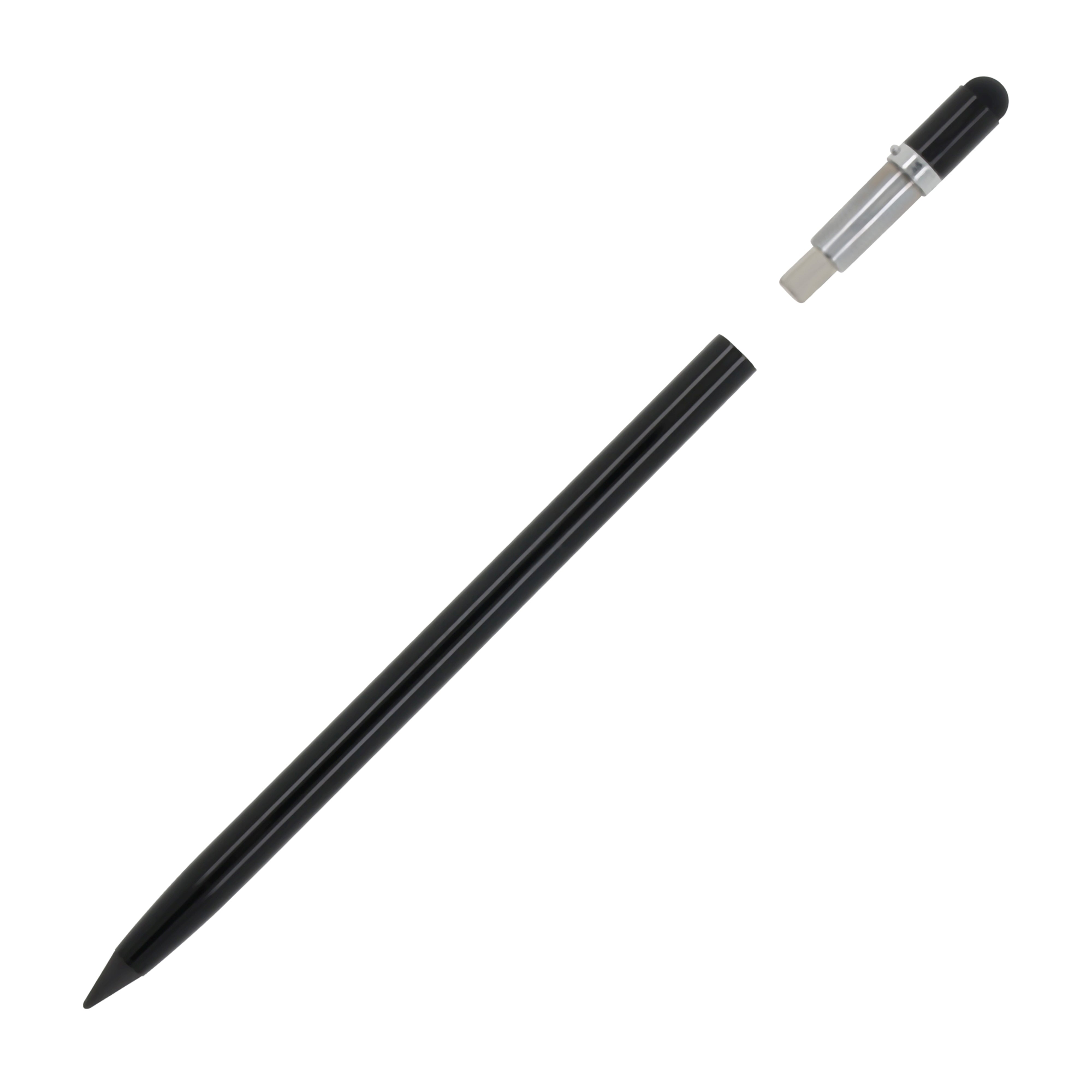 Langlebiger Aluminiumbleistift mit Radiergummi