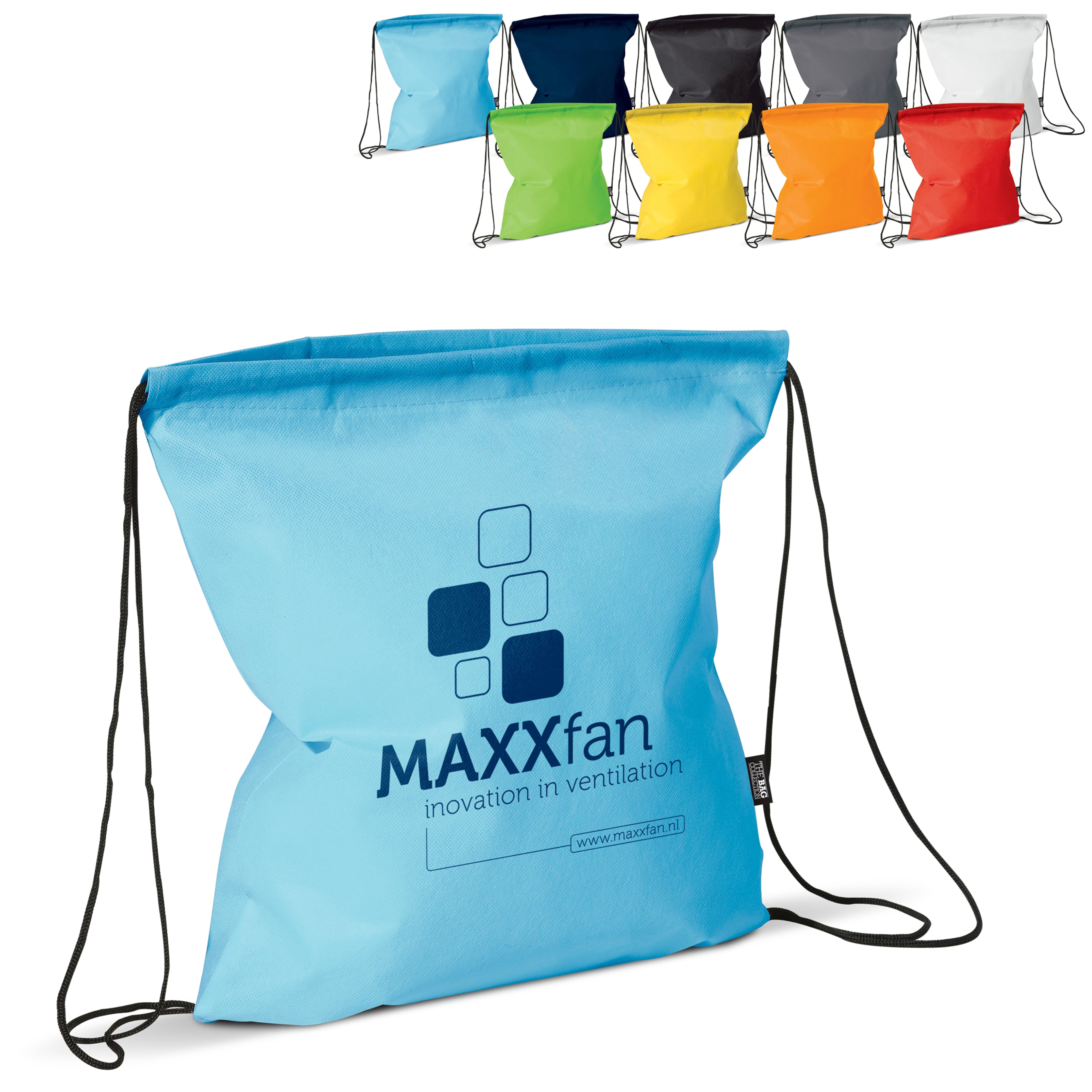 Non-Woven Rucksack 75 g/m² mit Kordelzug